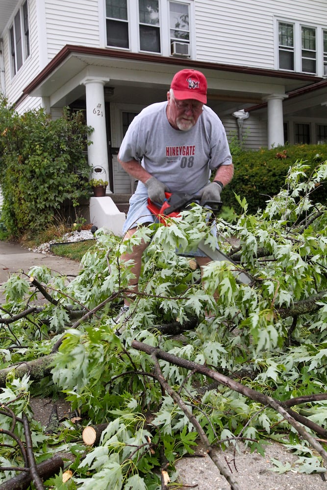 Photos showing damage of June 2012 derecho