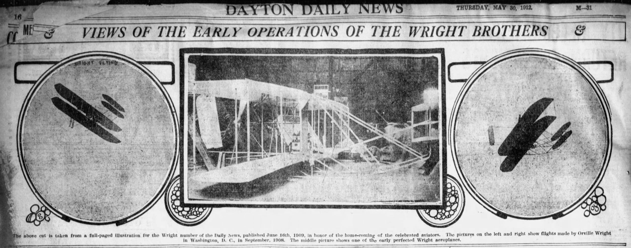 Wilbur Wright death pages