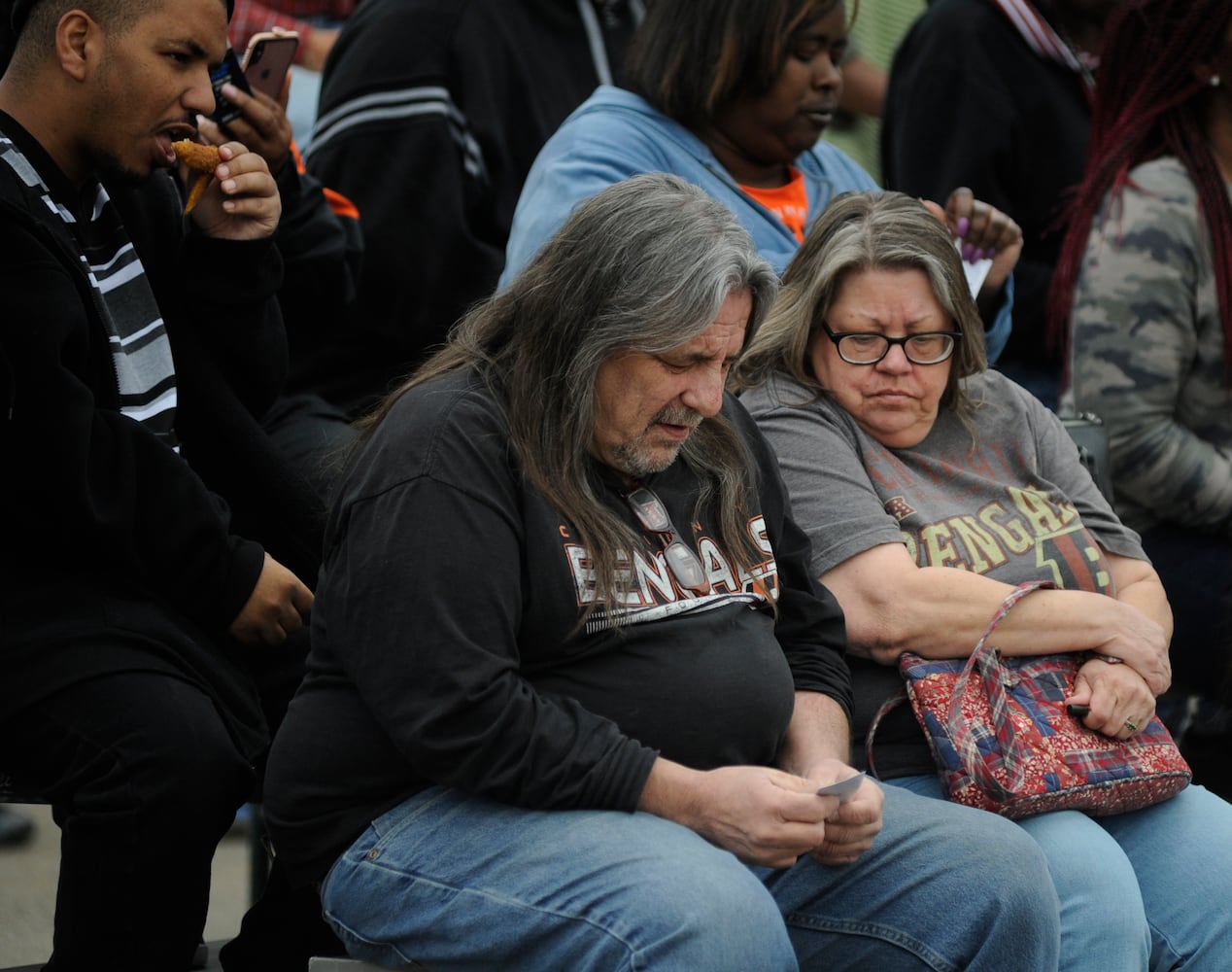 PHOTOS: NFL Draft Day at Dayton’s Triangle Park