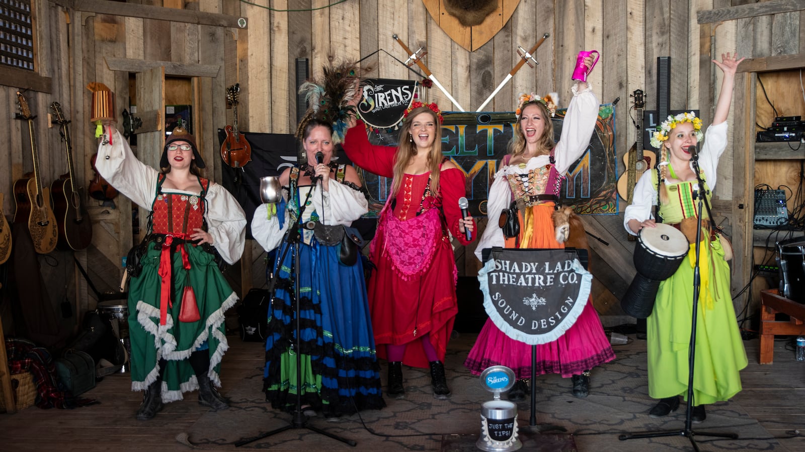 Vocalists are part of the fun at the Ohio Renaissance Festival. PHOTO BY JEFFREY L. ROOKS