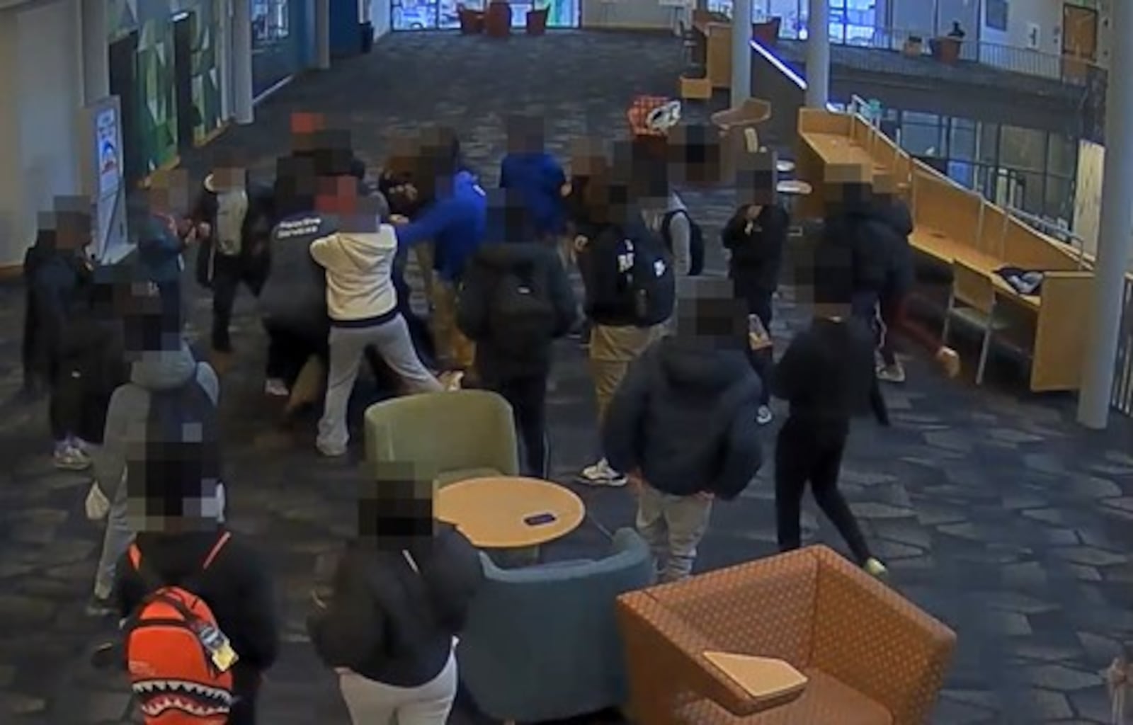 These fights at the downtown Dayton Metro Library on Dec. 18, 2024, led to policy changes. The main library now has "quiet space" hours on weekday afternoons. CONTRIBUTED