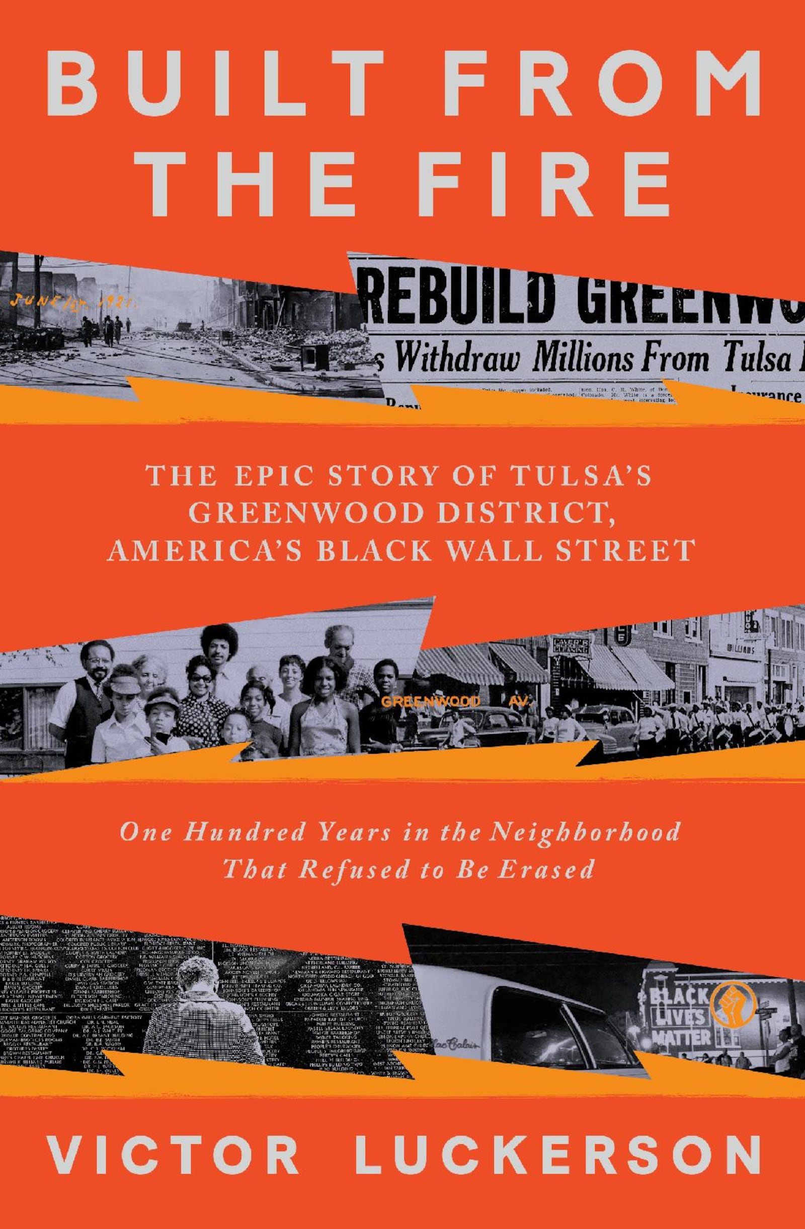 Victor Luckerson's "Built from the Fire," winner of the 2024 Dayton Literary Peace Prize for Nonfiction. CONTRIBUTED