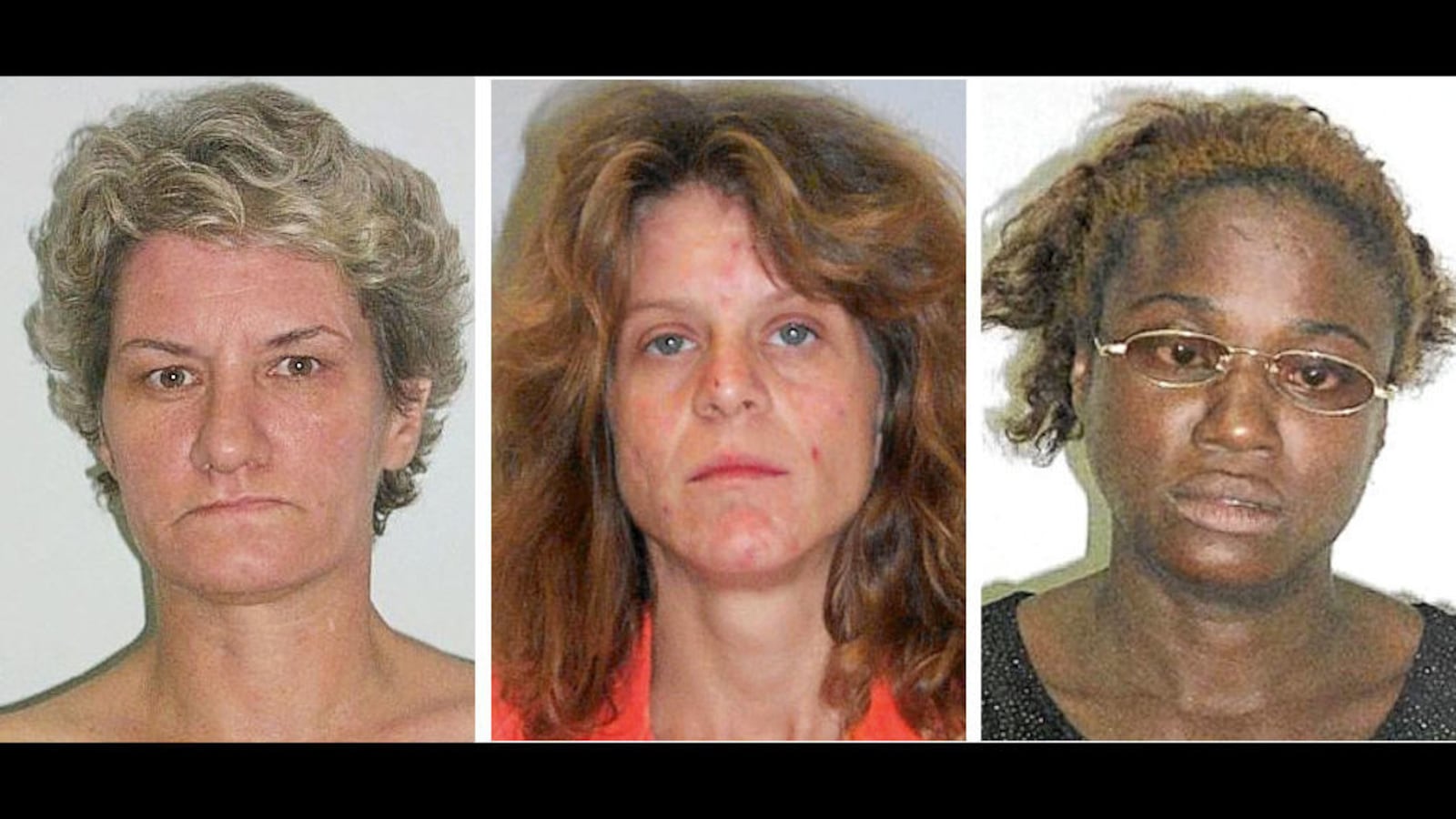 Suspected serial killer Robert Hayes is a suspect in the 2005 and 2006 deaths of Laquetta Gunther, from left, Julie Green and Iwana Patton in Daytona Beach, Fla. Hayes, 37, has been charged in the 2016 killing of Rachel Bey in West Palm Beach.