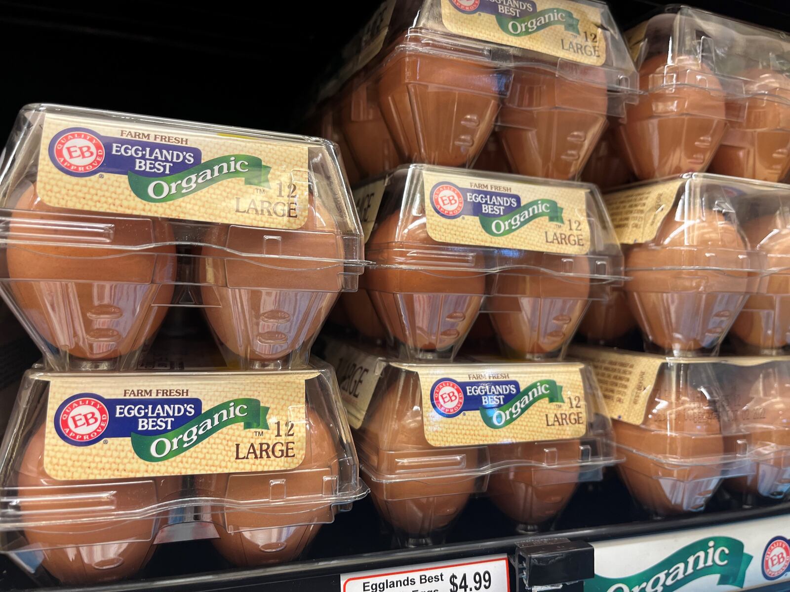 Local egg prices have risen in the Dayton region, according to a new survey of prices of goods and services in 260 U.S. urban areas. CORNELIUS FROLIK / STAFF