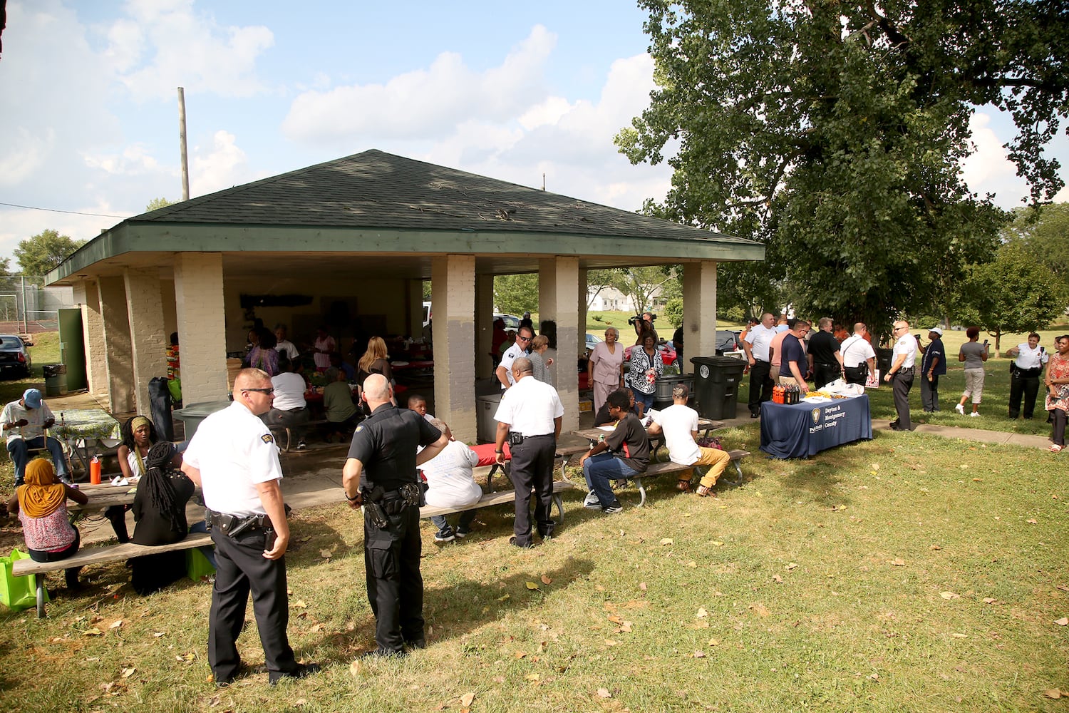 PHOTOS: Dayton Police acclaimed by the Oregon District and city residents during National Night Out