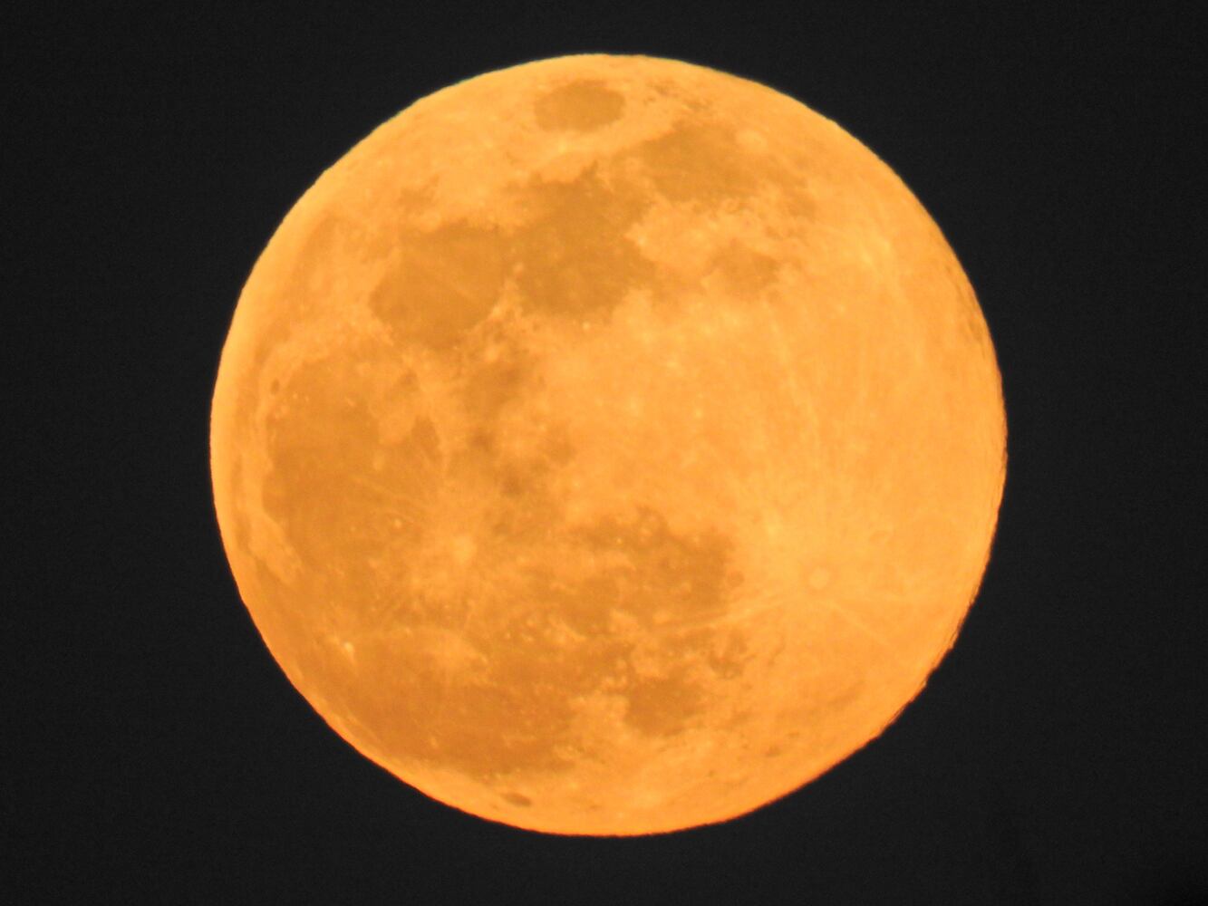 PHOTOS: Biggest supermoon of the year seen over Miami Valley