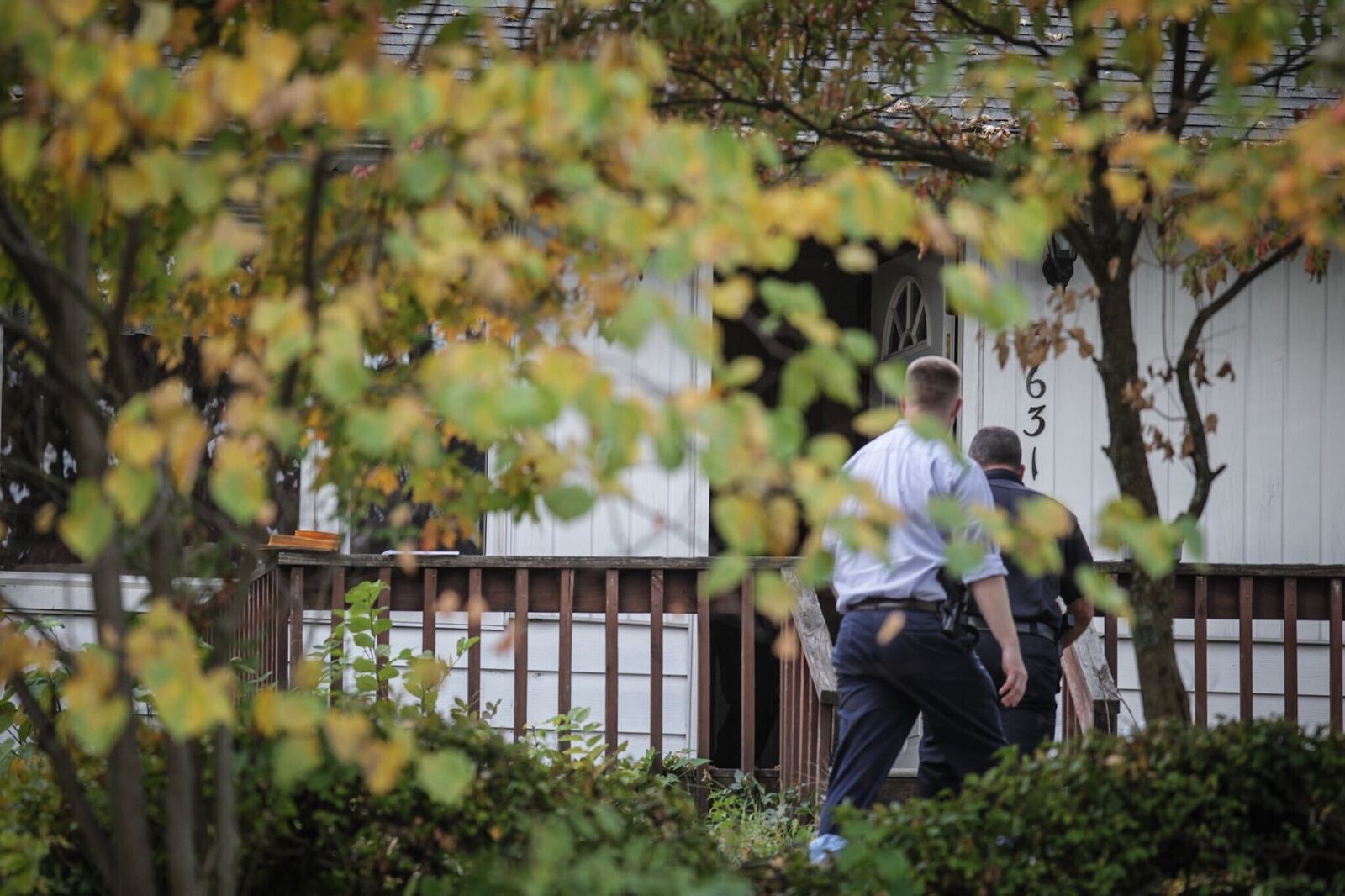 The bodies of two men were removed Sept. 29, 2020, from a house on Roselawn Drive in Beavercreek.