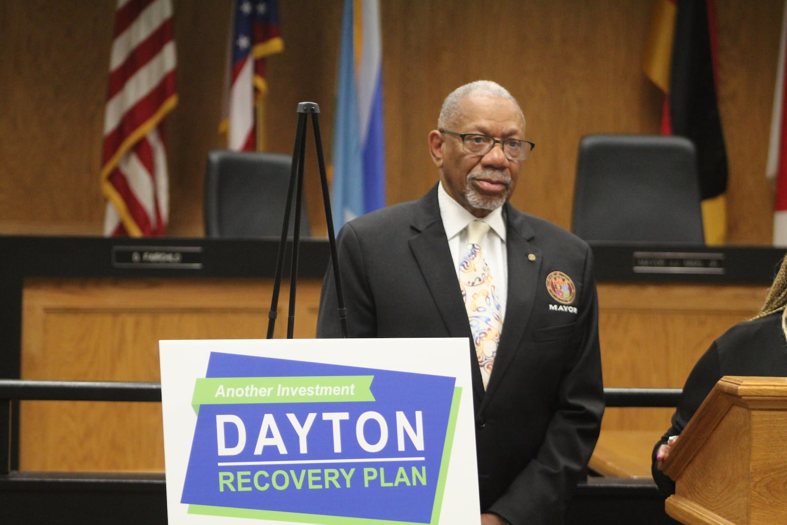 Dayton Mayor Jeffrey Mims Jr. will host a series of conversations out in the community beginning June 29, 2023. CORNELIUS FROLIK / STAFF