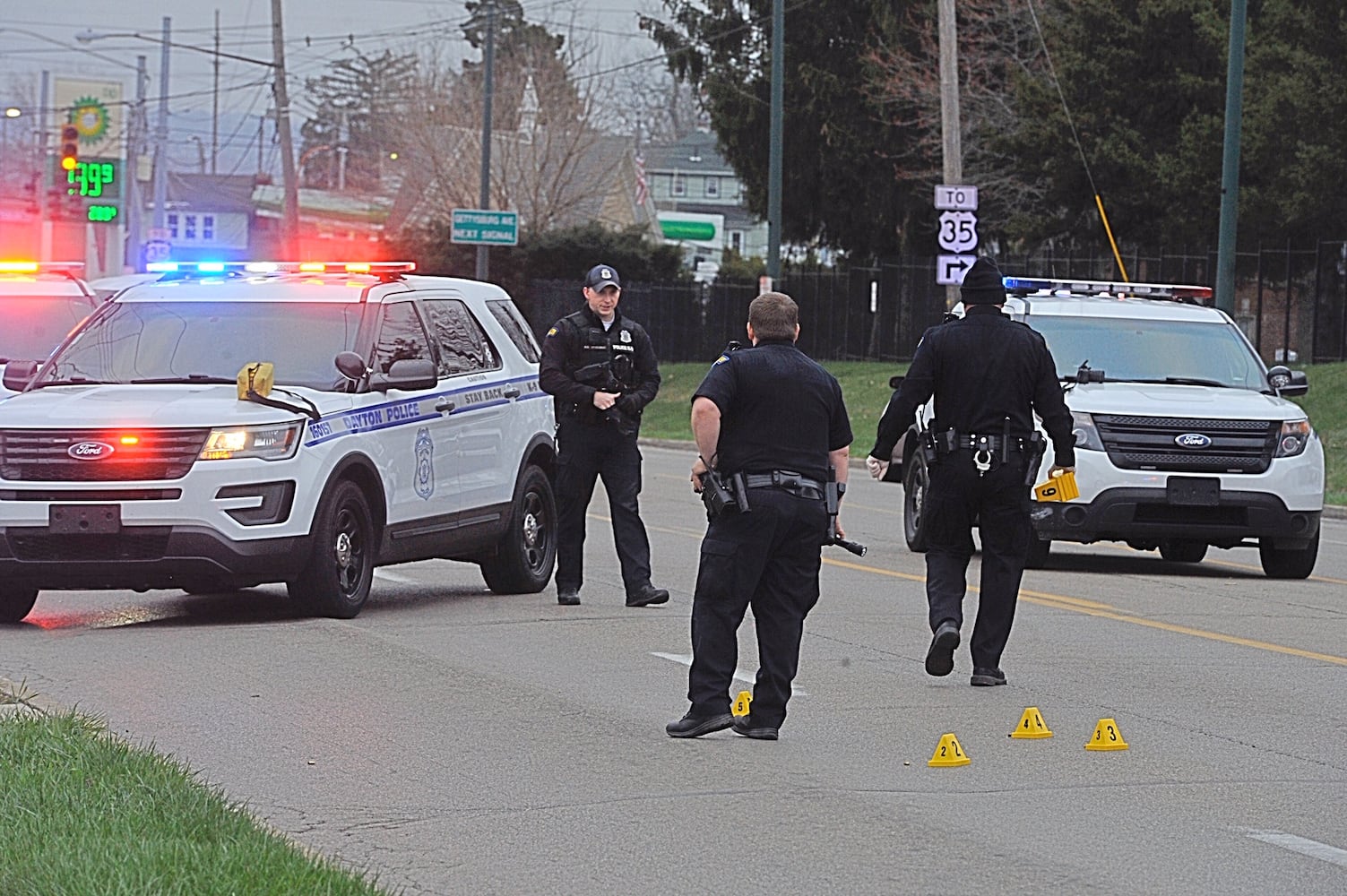 PHOTOS: 1 person shot on West Third Street