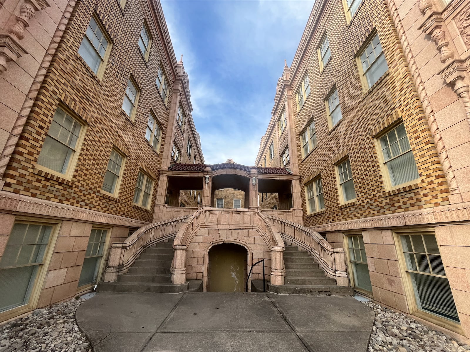 Grand Place senior apartments along Salem Avenue in northwest Dayton. CORNELIUS FROLIK / STAFF