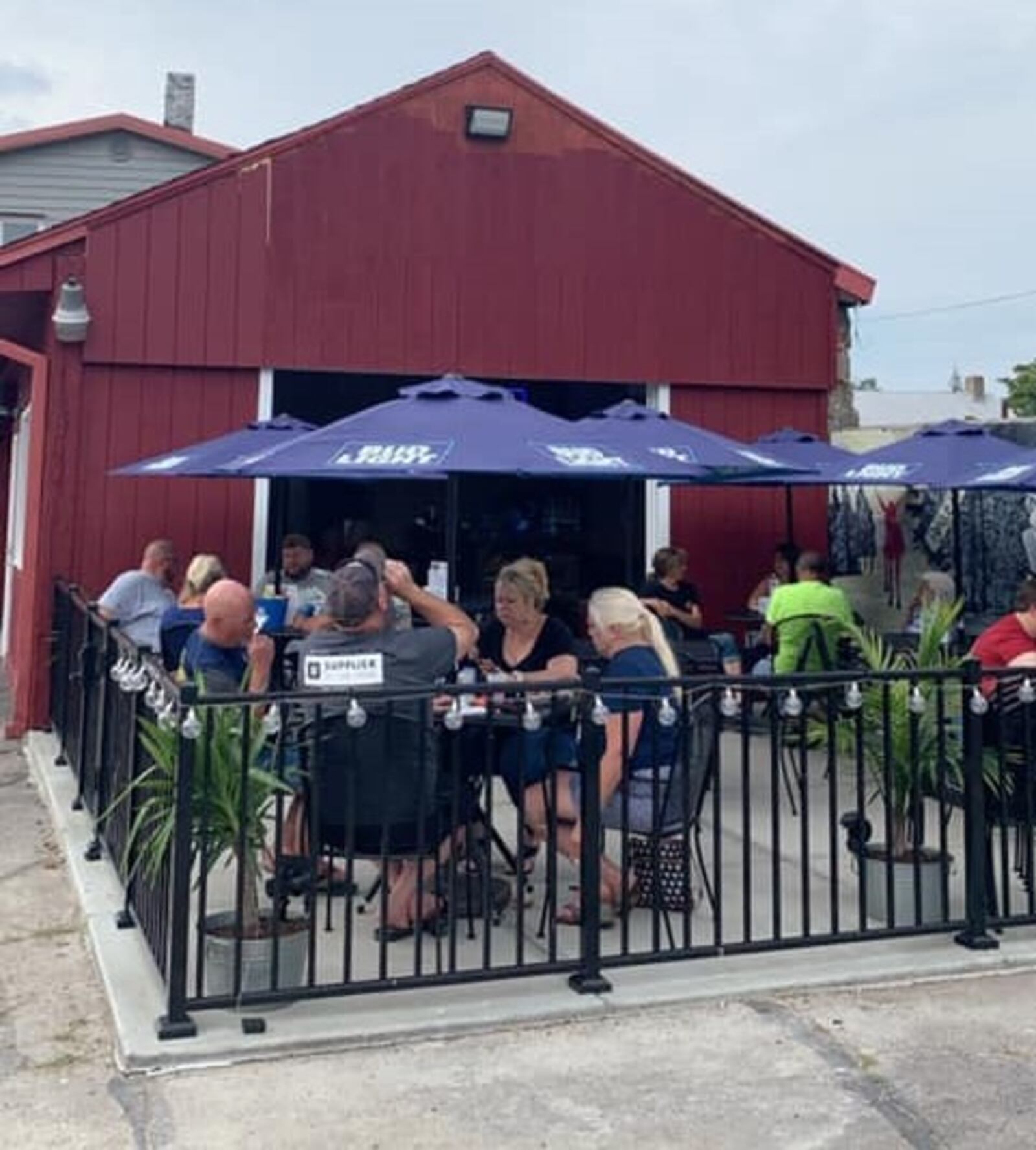 The patio at Red Mule Inn. PHOTO SOURCE RED MULE INN FACEBOOK