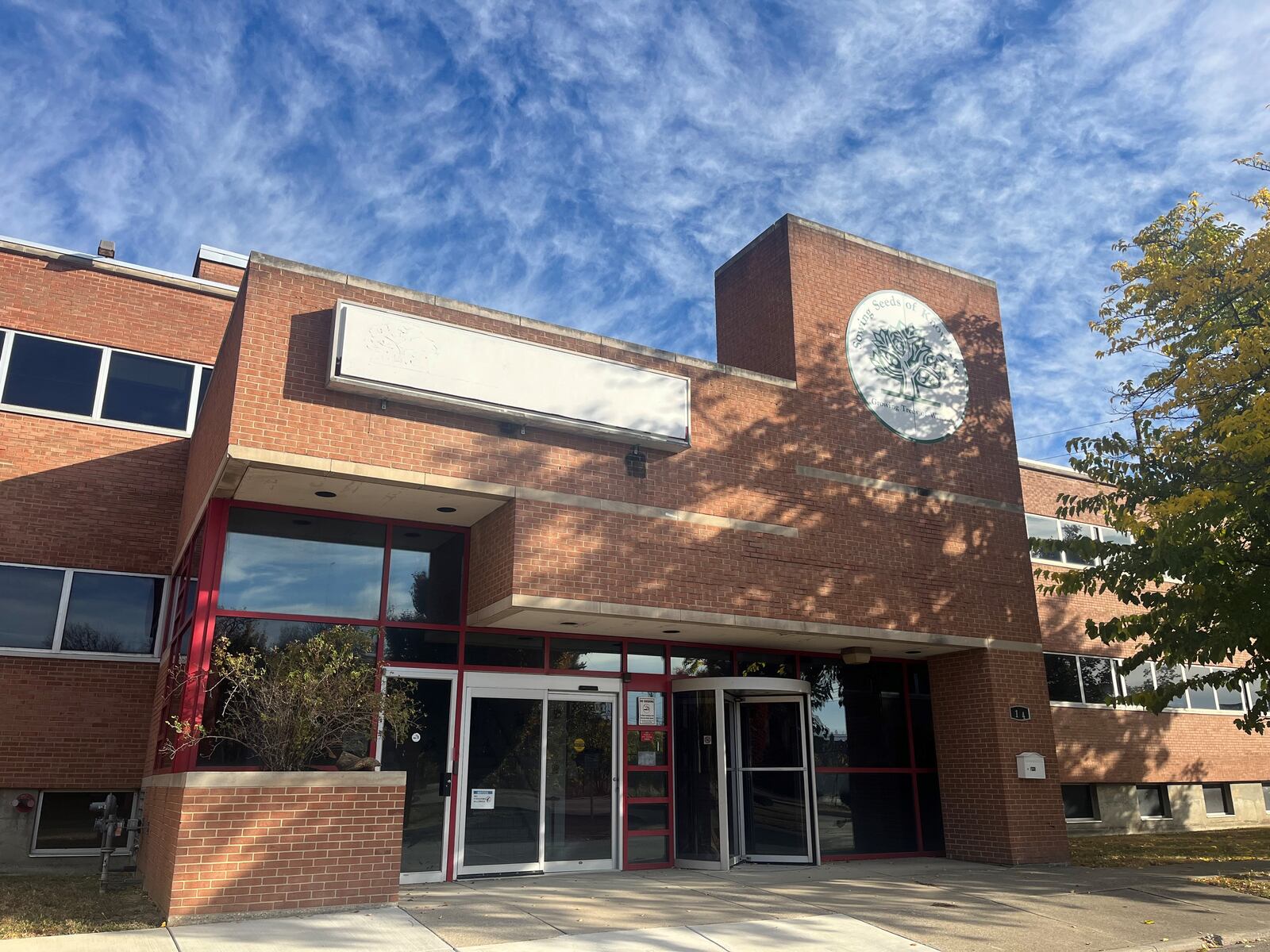 The city of Dayton is considering buying this former school property at 184 Salem Ave. CORNELIUS FROLIK / STAFF