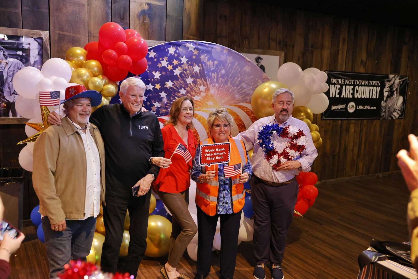 Butler County Republican Party election results watch party Tuesday, Nov. 5, 2024 at Lori's Roadhouse in West Chester Township. NICK GRAHAM/STAFF