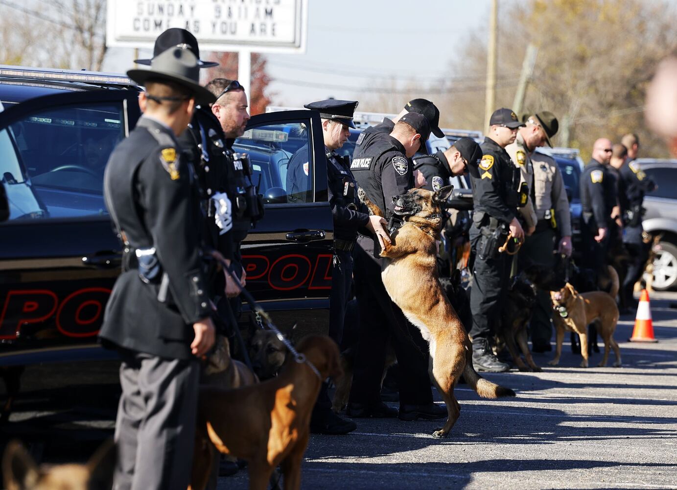 111623 franklin police k9 memorial