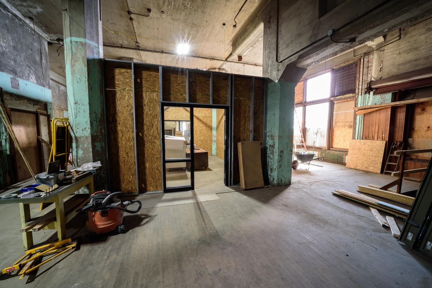 PHOTOS: Construction continues on The Manhattan, a historic Webster Station building