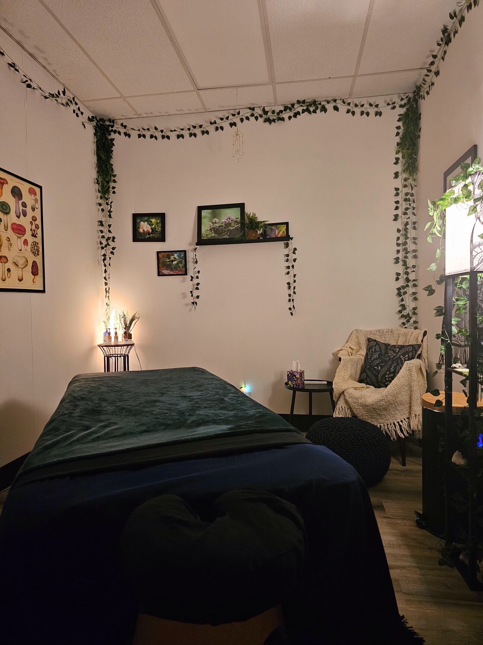 Faith Ritchie's massage business is located inside Sukha Inspired Yoga in Englewood.