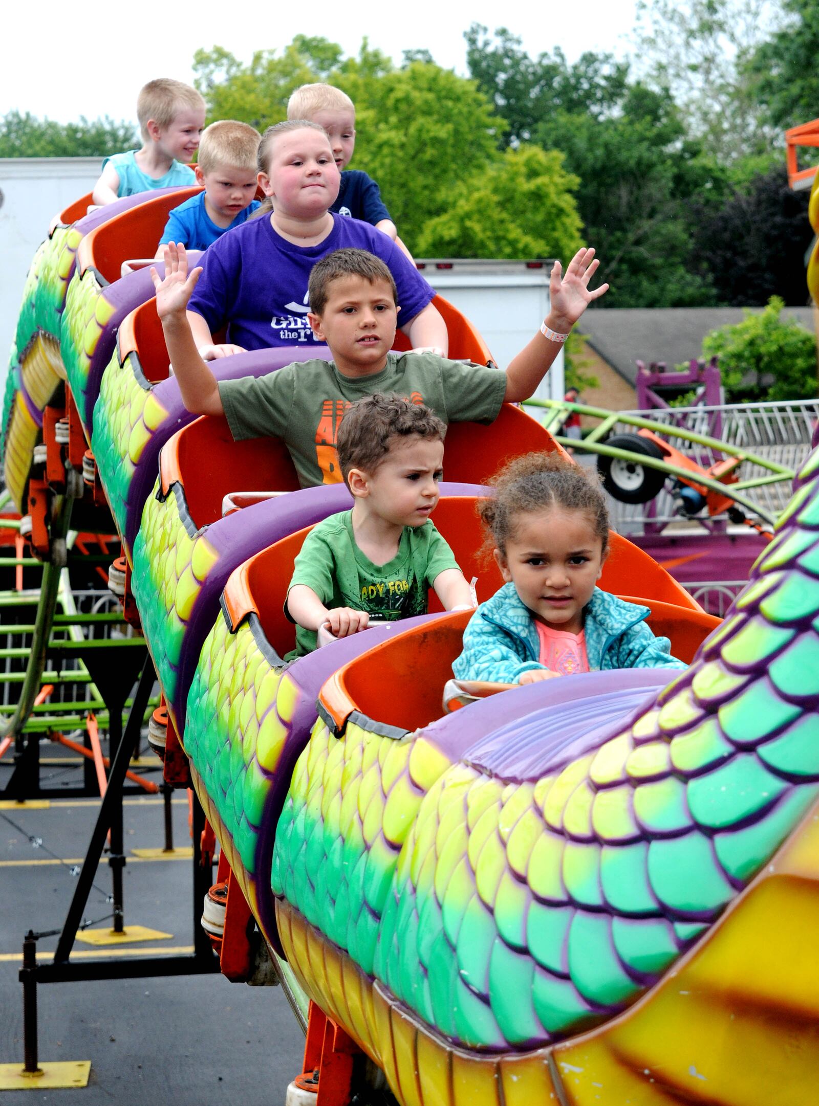 The St. Helen Spring Festival in Riverside celebrated its 66th year June 7-9, 2019. And this year, the festival was even more special in that it will be giving back some of the proceeds that support the church to help with tornado relief efforts. The festival is famous for its big cash raffle prizes, music, rides, craft beer and delicious food including cabbage rolls and barbecue. Did we spot you there? DAVID MOODIE/CONTRIBUTED