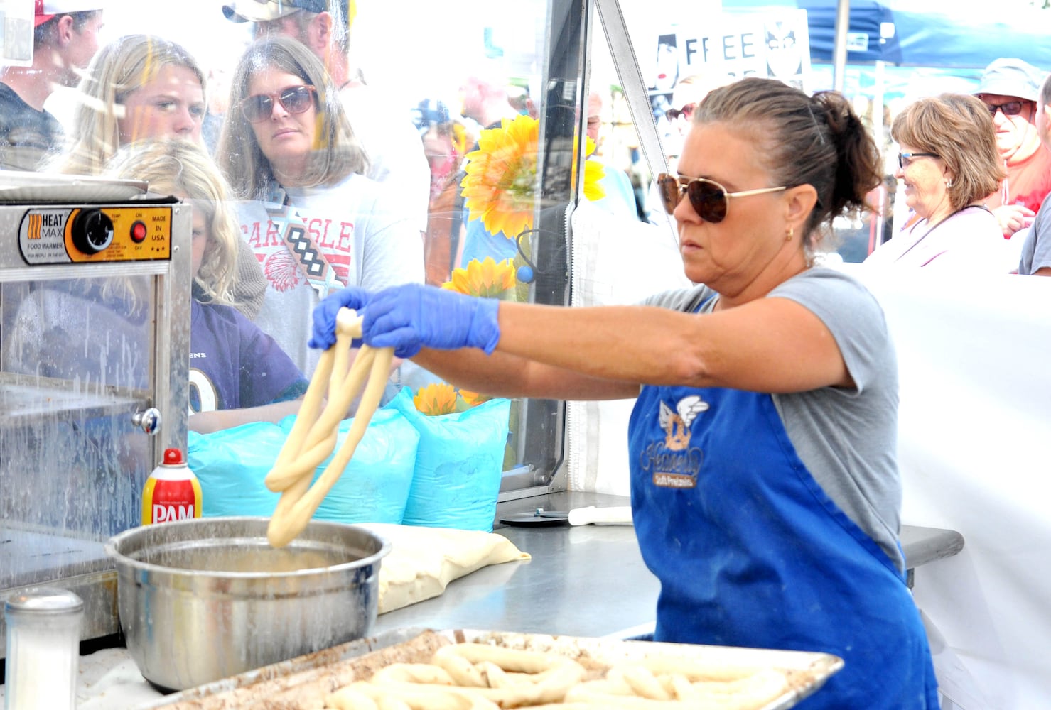 Did we spot you at the Germantown Pretzel Festival?