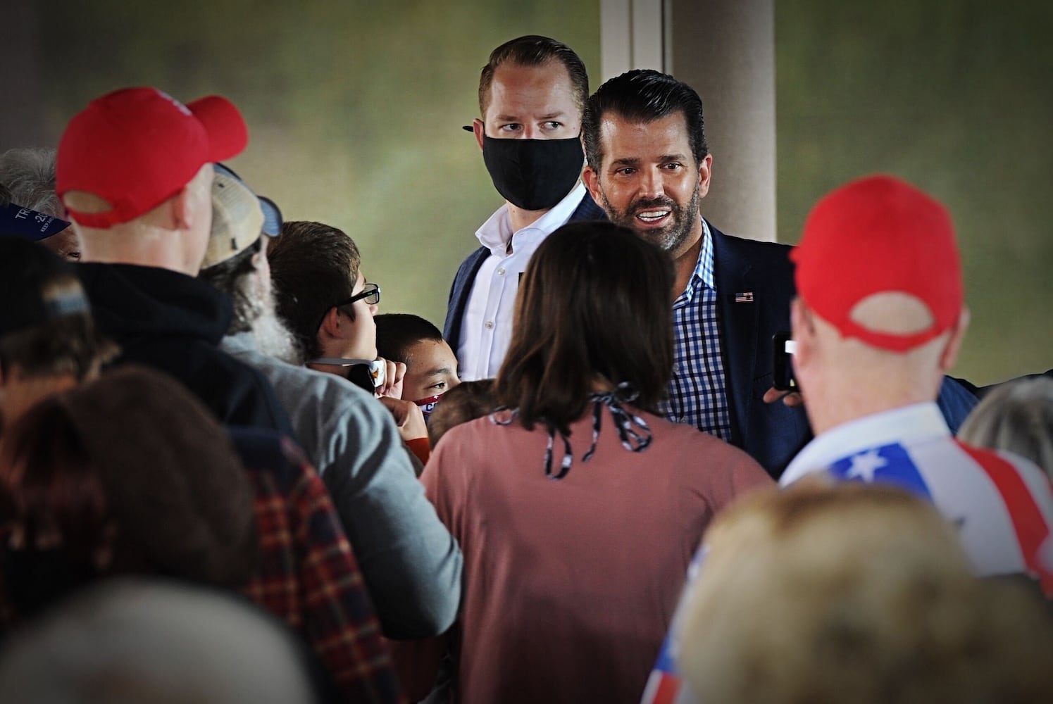 Trump Jr rally in Tipp City