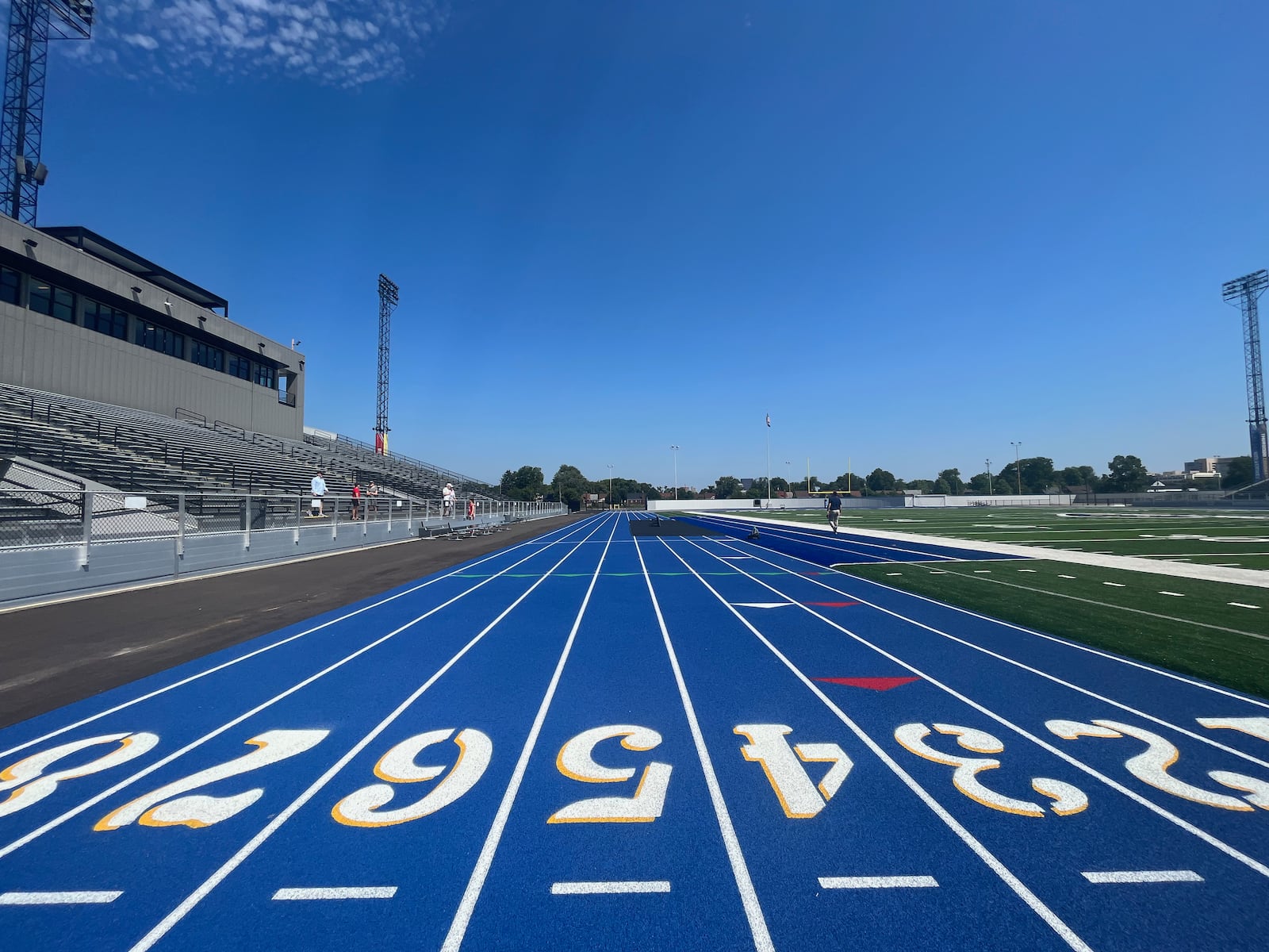 Welcome Stadium is pictured on Sunday, Aug. 20, 2023, after a $29 million renovation project. David Jablonski/Staff