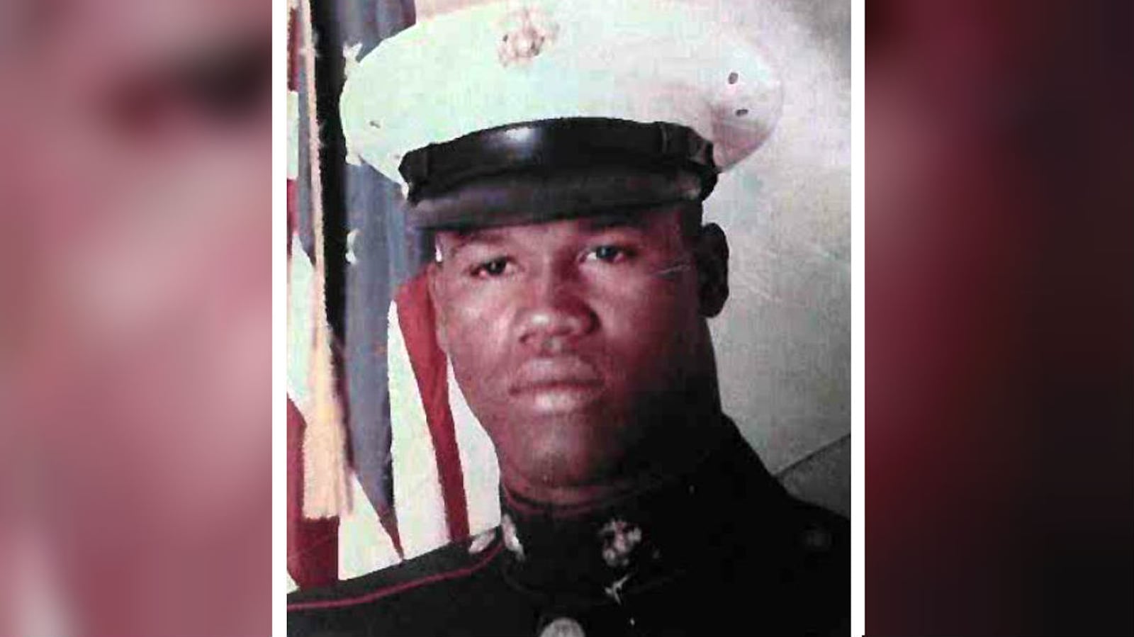 Former U.S. Marine Eddie Lee Anderson is pictured in 1976, when he was 23. Anderson, now 66, is charged with murder in the May 17, 1976, slaying of Leslie Penrod Harris near Marine Corps Air Station El Toro in Irvine, California.