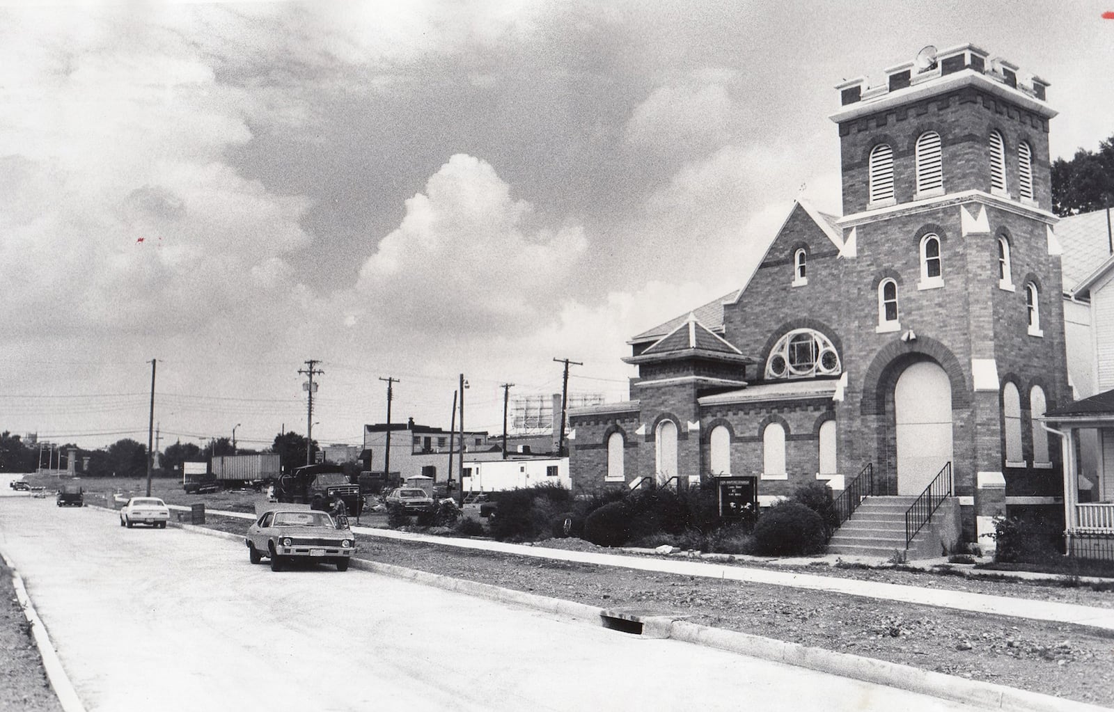 Zion Baptist Church photographed in 1984 at 40 Sprague St. in Dayton. DAYTON DAILY NEWS / WRIGHT STATE UNIVERSITY SPECIAL COLLECTIONS