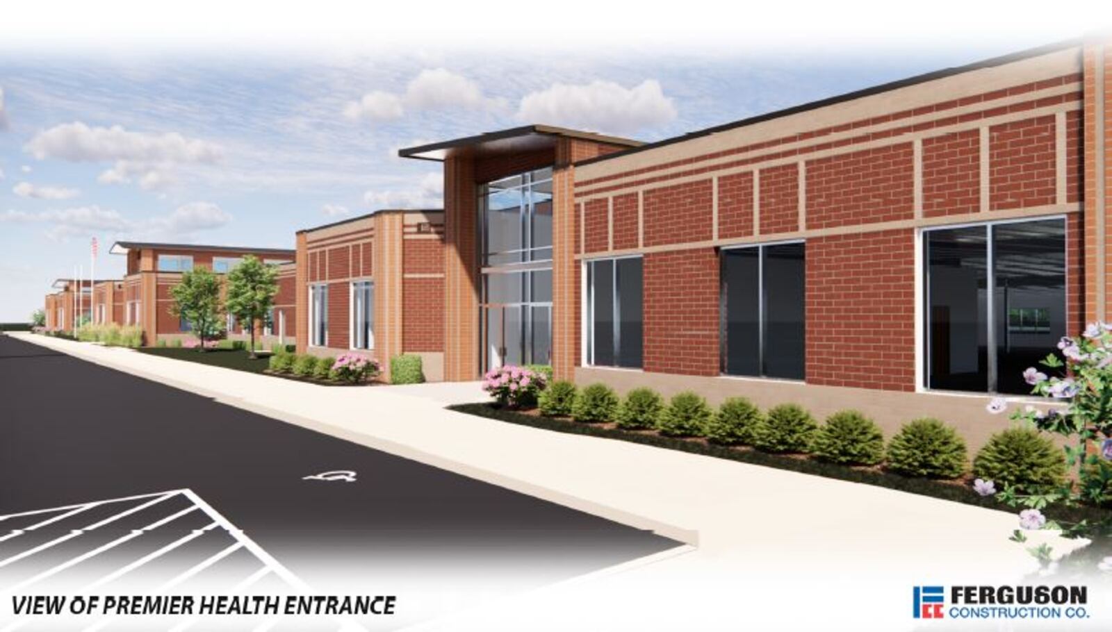 A rendering of a proposed new facility on the Good Samaritan Hospital site in northwest Dayton. CONTRIBUTED