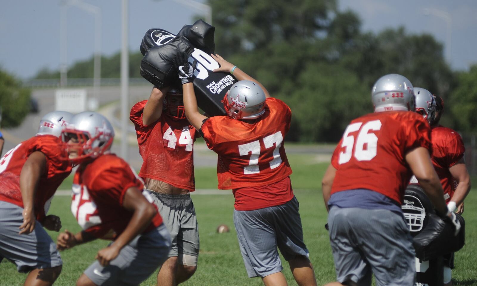 Troy was 10-2 in 2016 and ‘18 and has qualified for the D-II playoffs the last three seasons. MARC PENDLETON / STAFF