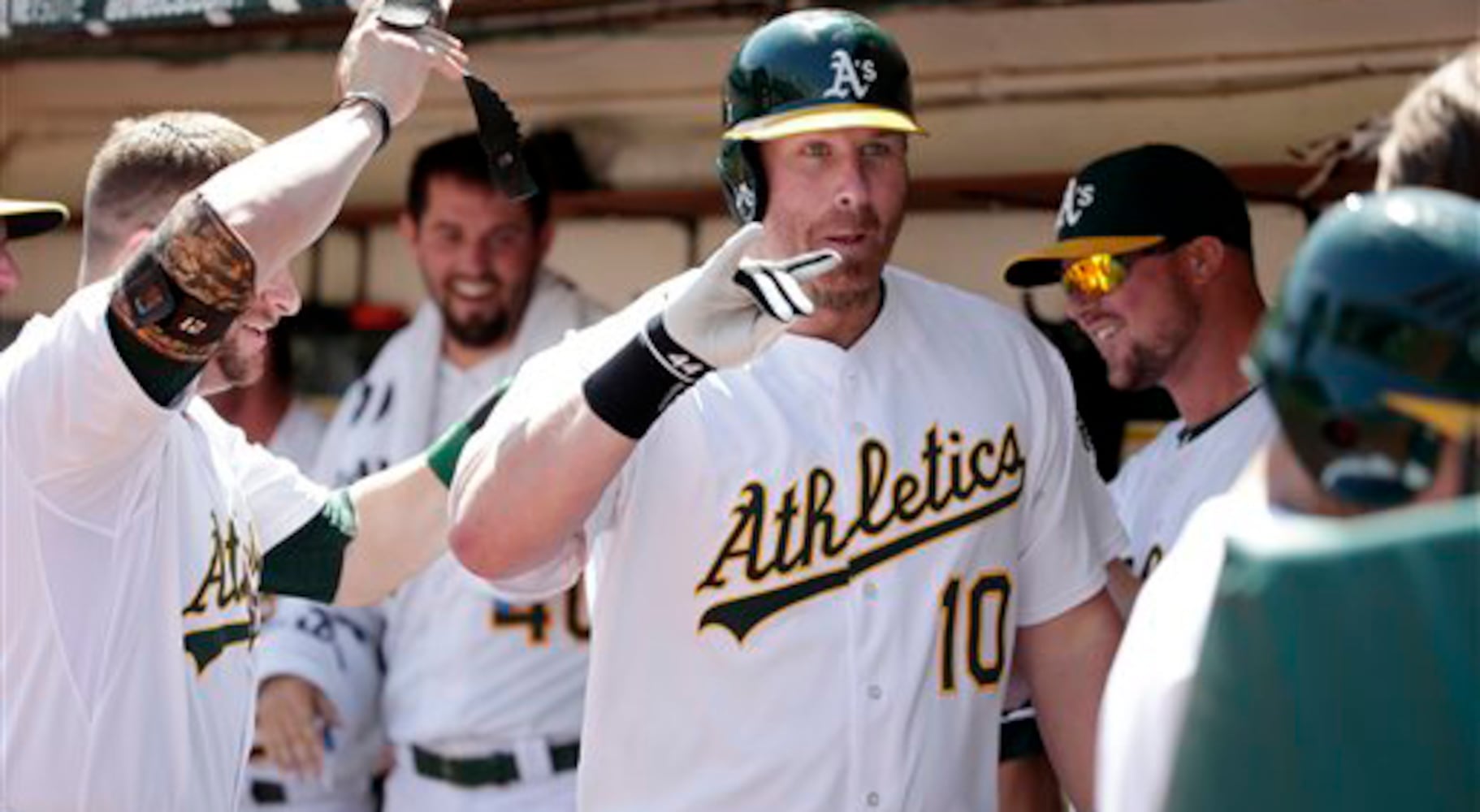 Oakland Athletics' Adam Dunn