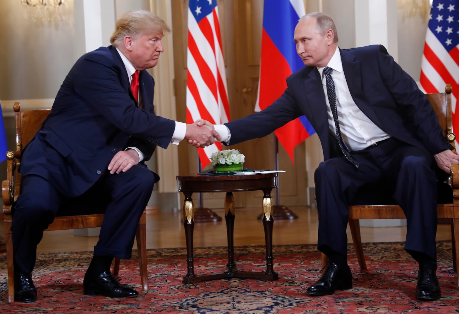 Photos: Trump, Putin meet at Helsinki summit