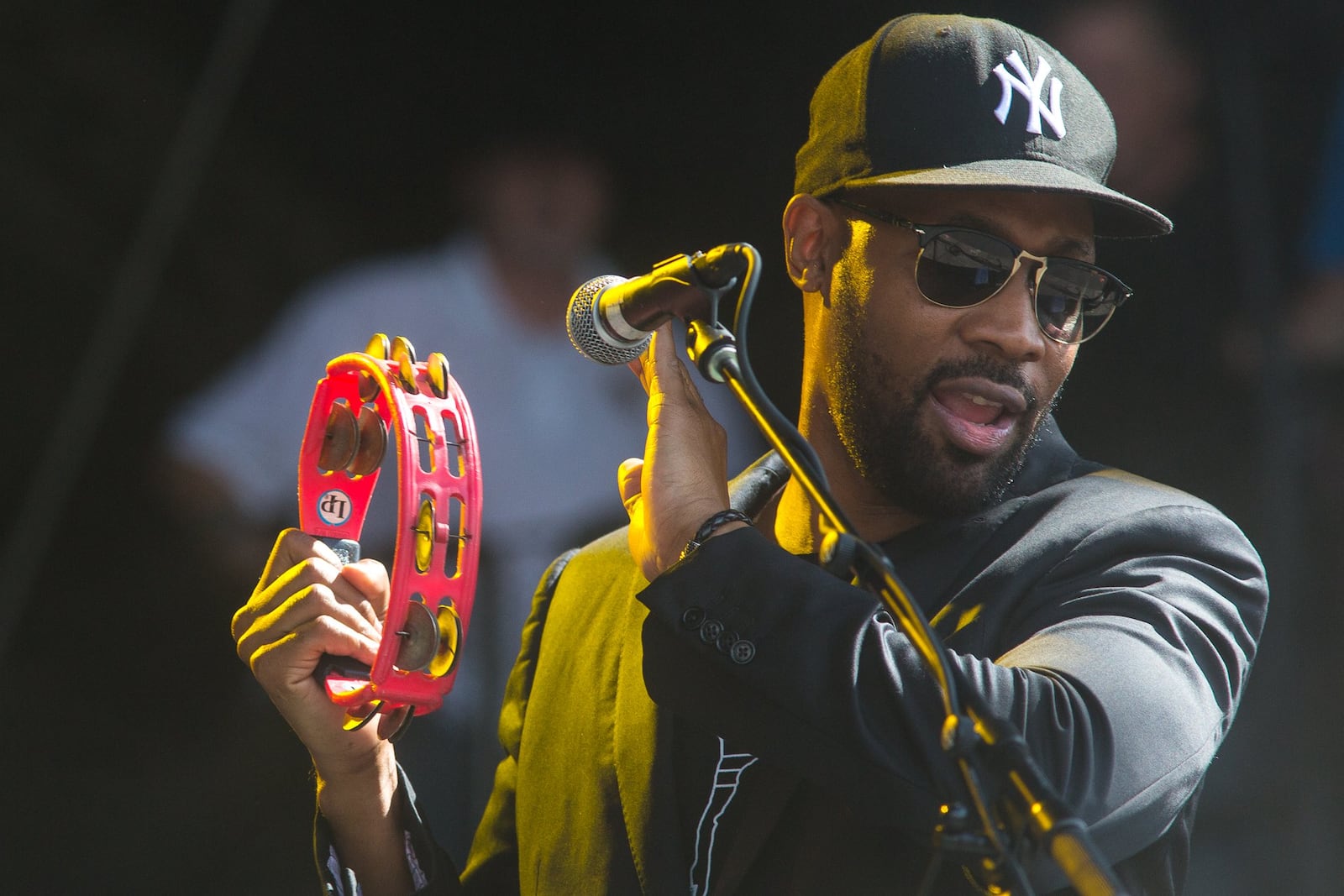 Bobby Steelz, aka RZA, performs with Banks and Steelz on the second weekend of the 2016 Austin City Limits Music Festival. RZA is a guest on Elizabeth McQueen’s podcast, “This Song.” He and musical partner, Interpol singer Paul Banks, talk about the impact of Leonard Cohen. Tom McCarthy Jr. for AMERICAN-STATESMAN