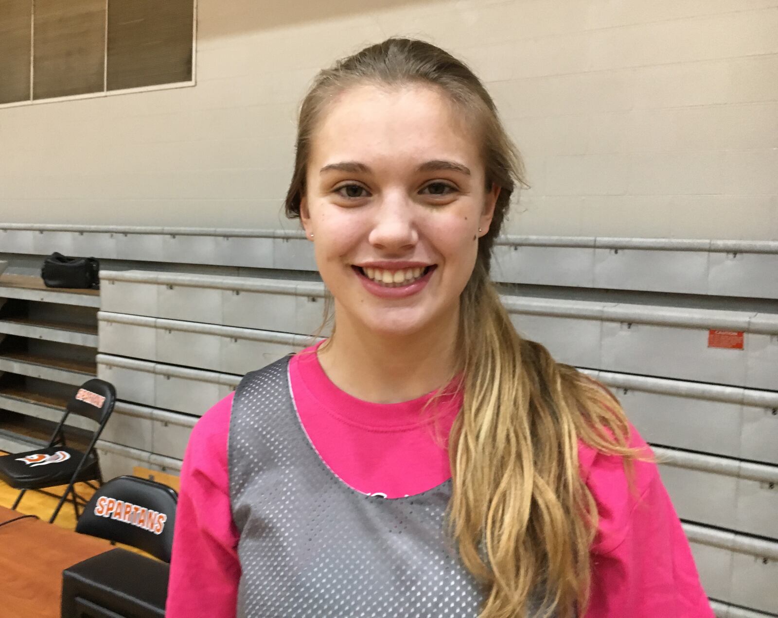 Waynesville senior Marcella Sizer at practice on Wednesday, Jan. 23, 2019. MARC PENDLETON / STAFF