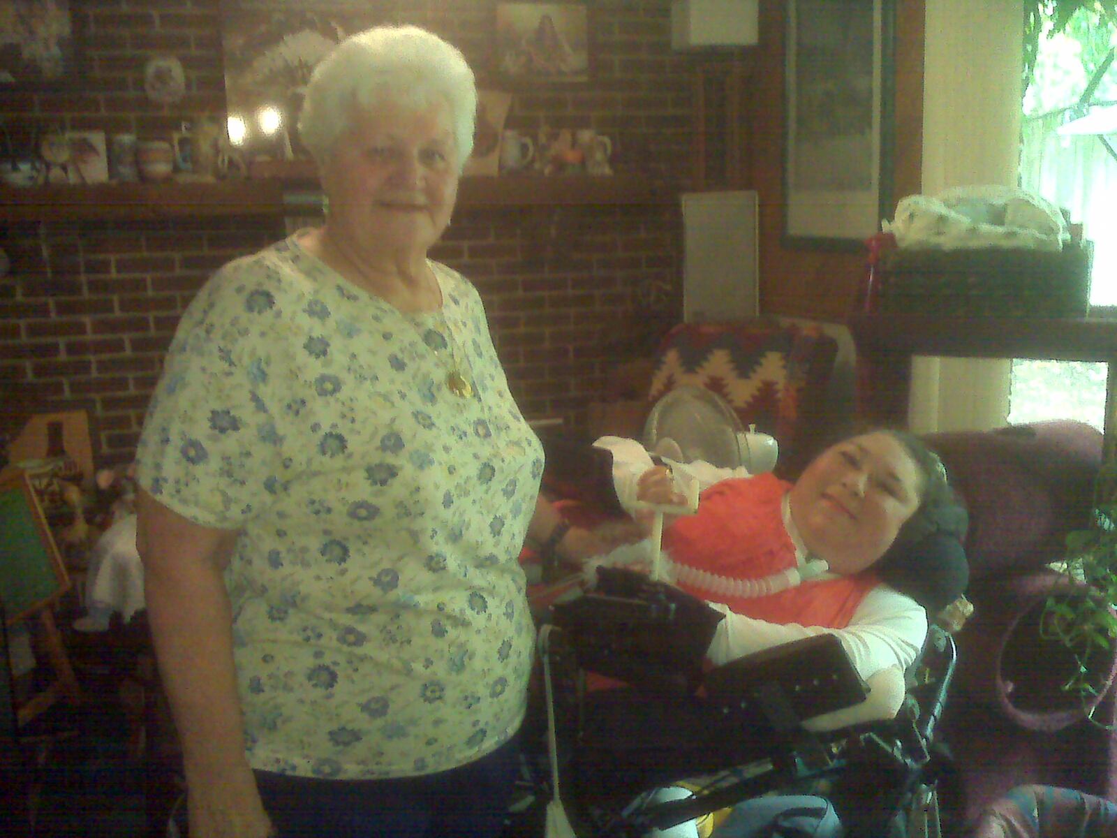 Maria Matzik's mother, June, was single when Maria was born and was her primary advocate during her childhood. She is shown in 2010. June Matzik passed away at the age of 81 in 2018. CONTRIBUTED