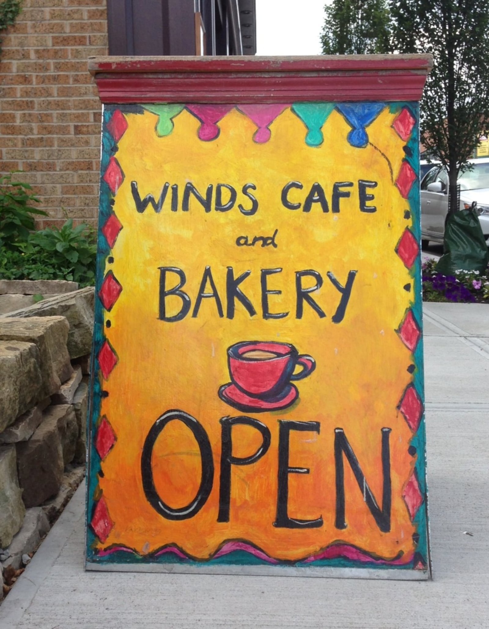 The Winds Cafe and Bakery in Yellow Springs. (Staff photo by Connie Post)