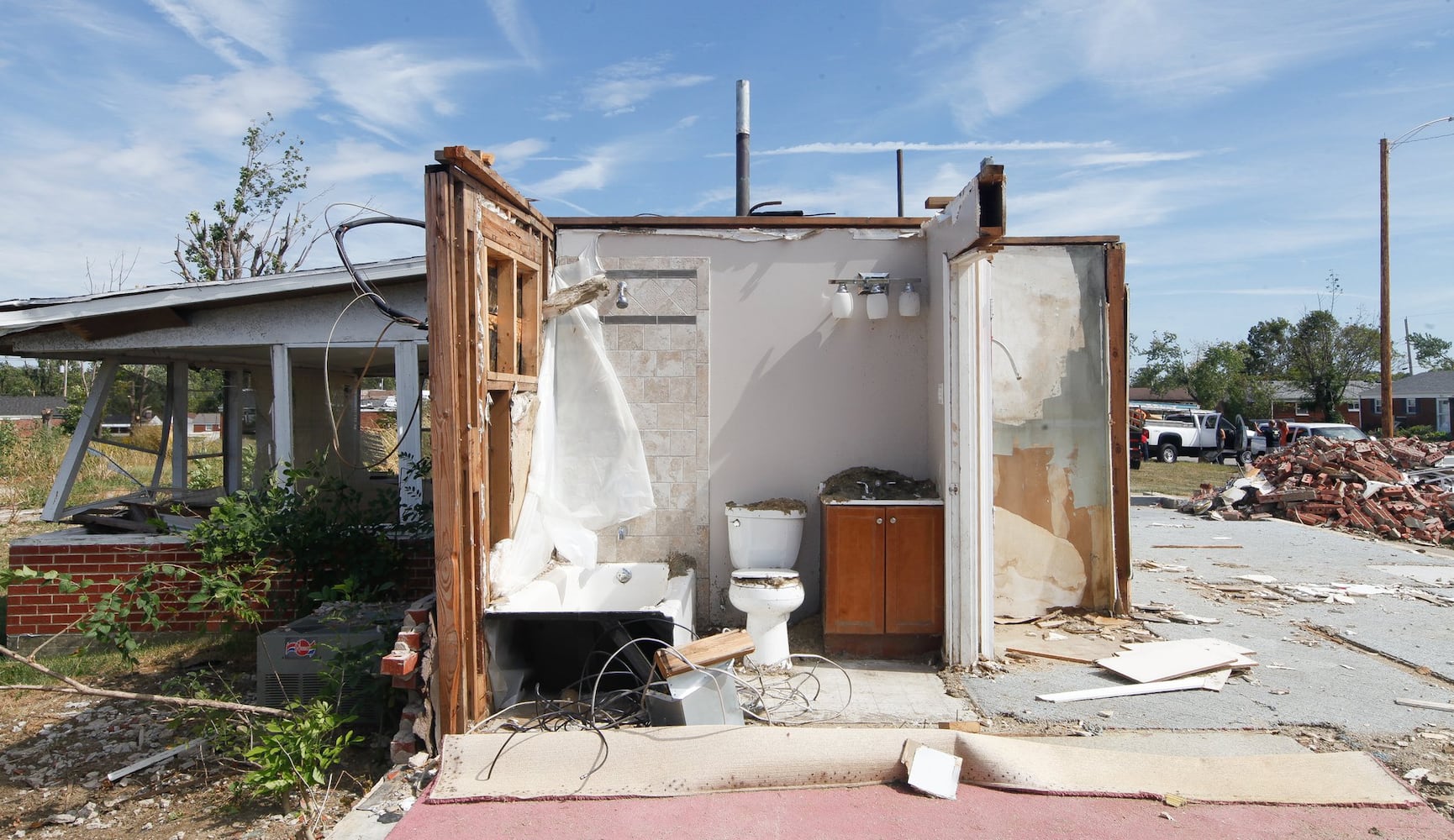 ‘I want to come back to Brookville.’ Homes still in rubble as neighbors work to rebuild