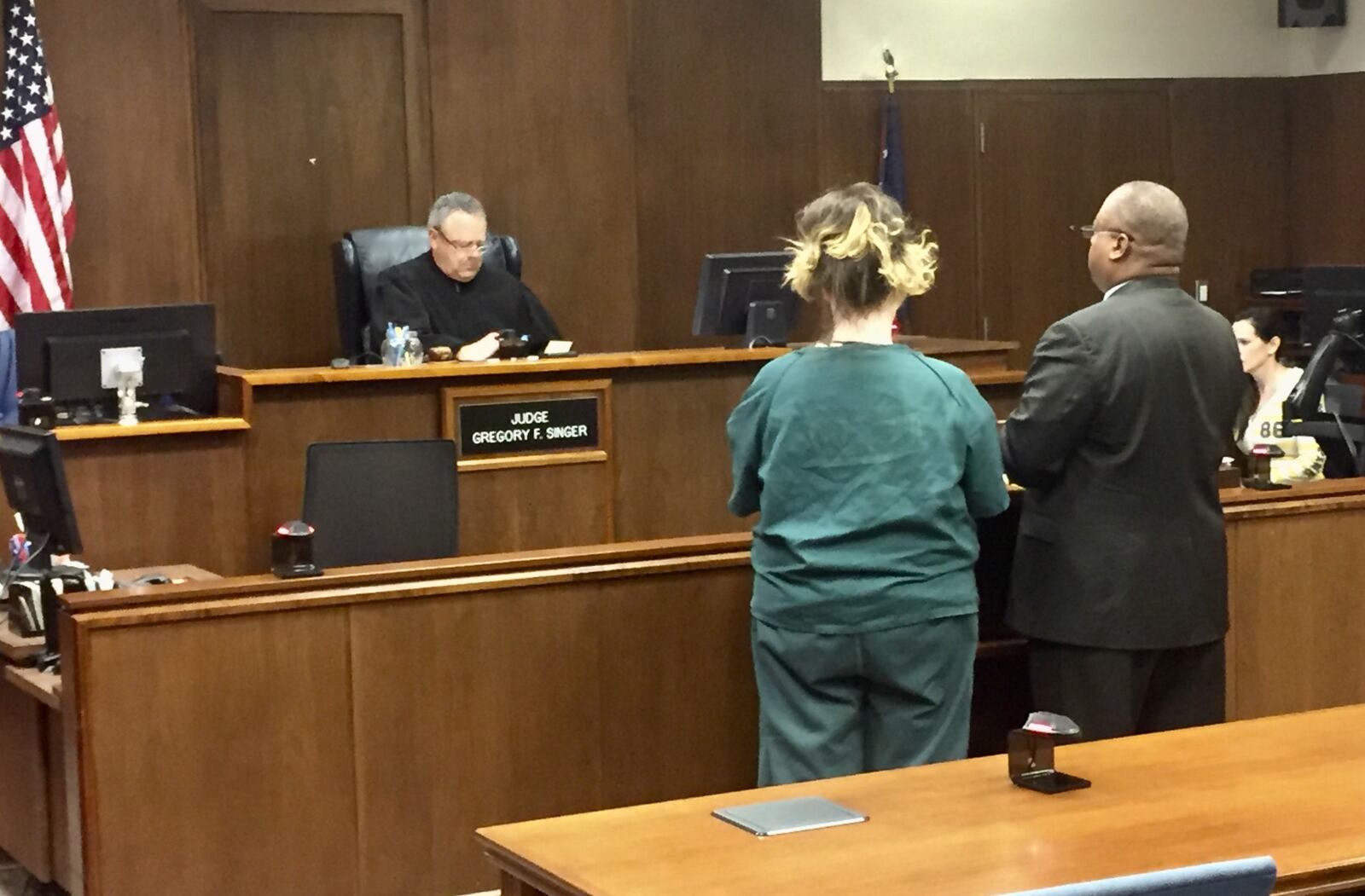 Kara Parisi-King pleaded guilty Friday to charges of complicity to commit murder in connection to the 2017 death of Taylor Brandenburg. (Chuck Hamilin/Staff)