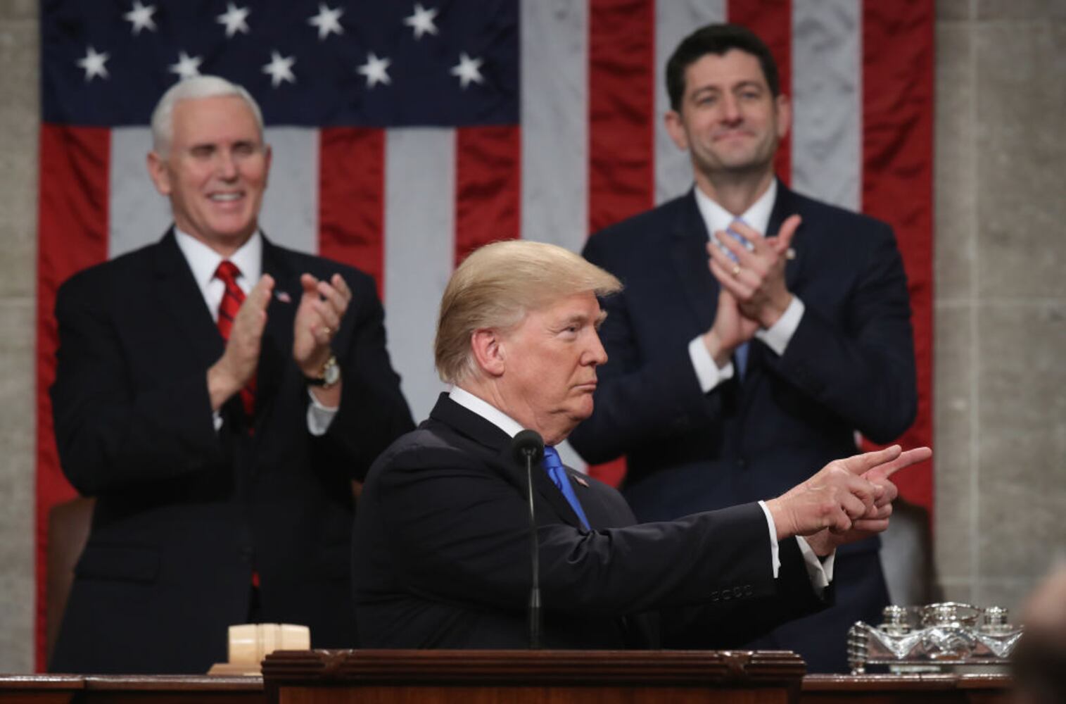 Photos: Donald Trump’s State of the Union Address 2018