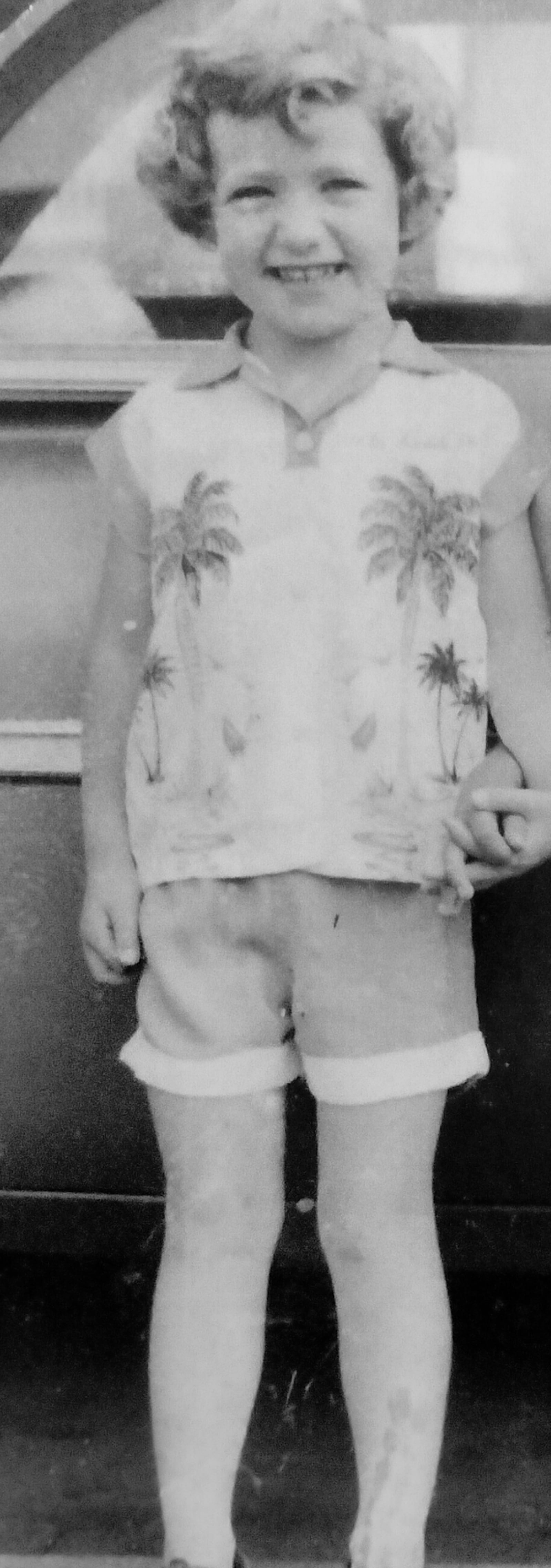 Peggy West was born in Portsmouth, Ohio and moved to Huber Heights when she was four. She is shown in 1960 in Portsmouth.