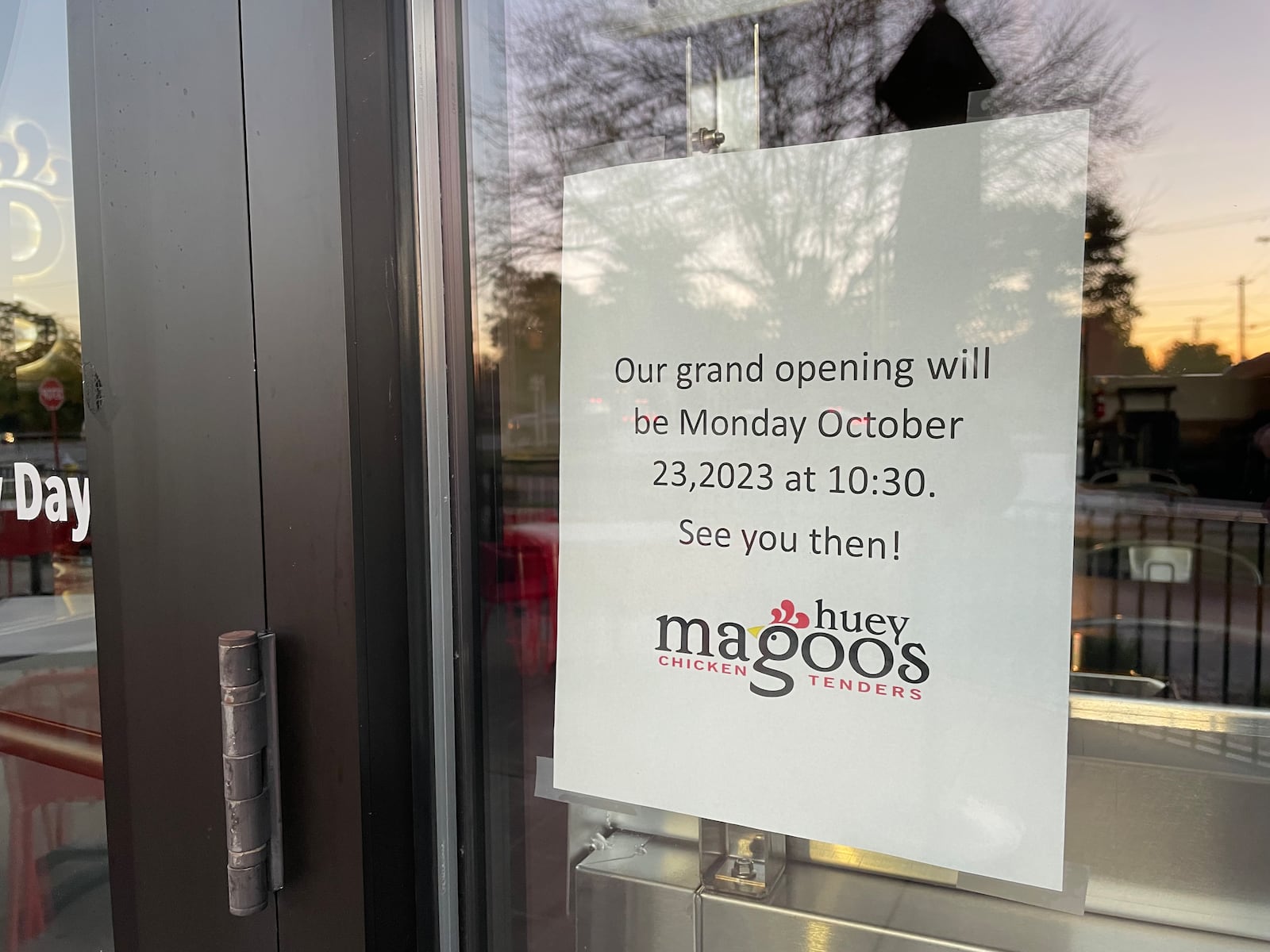 Huey Magoo’s Chicken Tenders is holding a grand opening for its second Dayton-area location at 6228 Far Hills Ave. in Centerville on Monday, Oct. 23. NATALIE JONES/STAFF