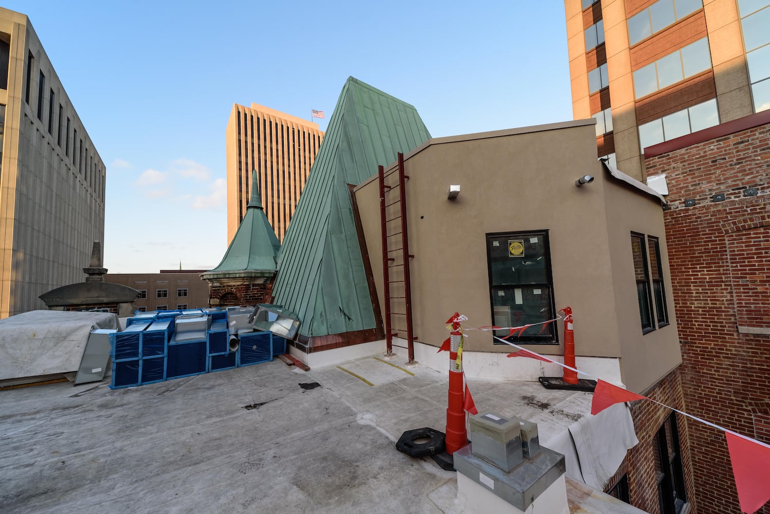 PHOTOS: Construction nearing completion on Phase 2 of the Dayton Arcade's North Arcade