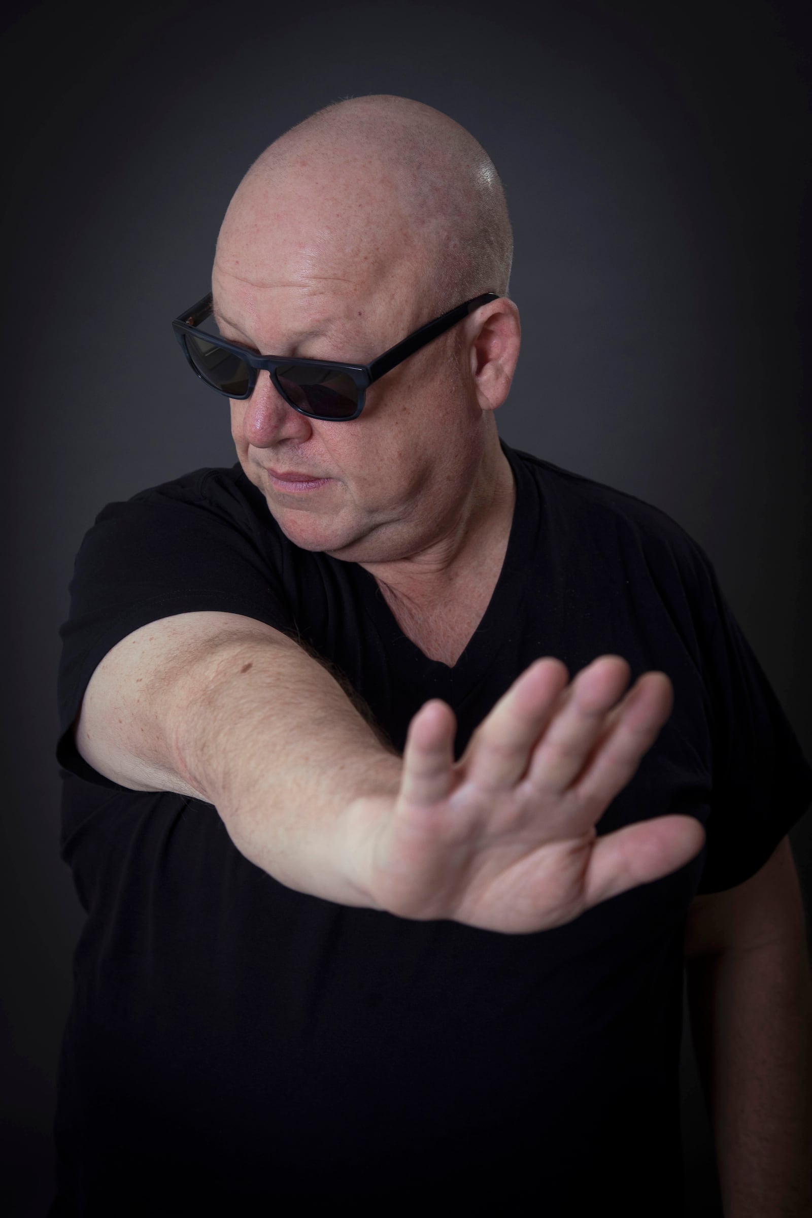 Black Francis poses for a portrait on Tuesday, Oct. 22, 2024, in New York. (Photo by Andy Kropa/Invision/AP)