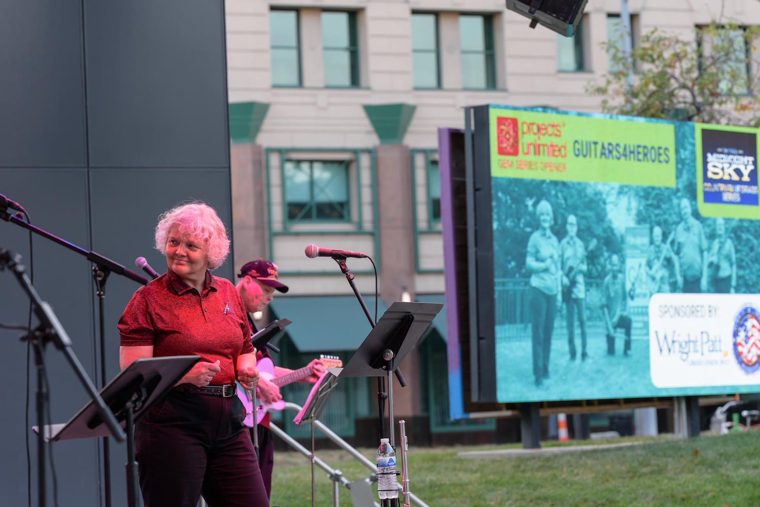 PHOTOS: Honoring our Veterans - Mitch Rossell with Guitars4Heroes live at Levitt Pavilion