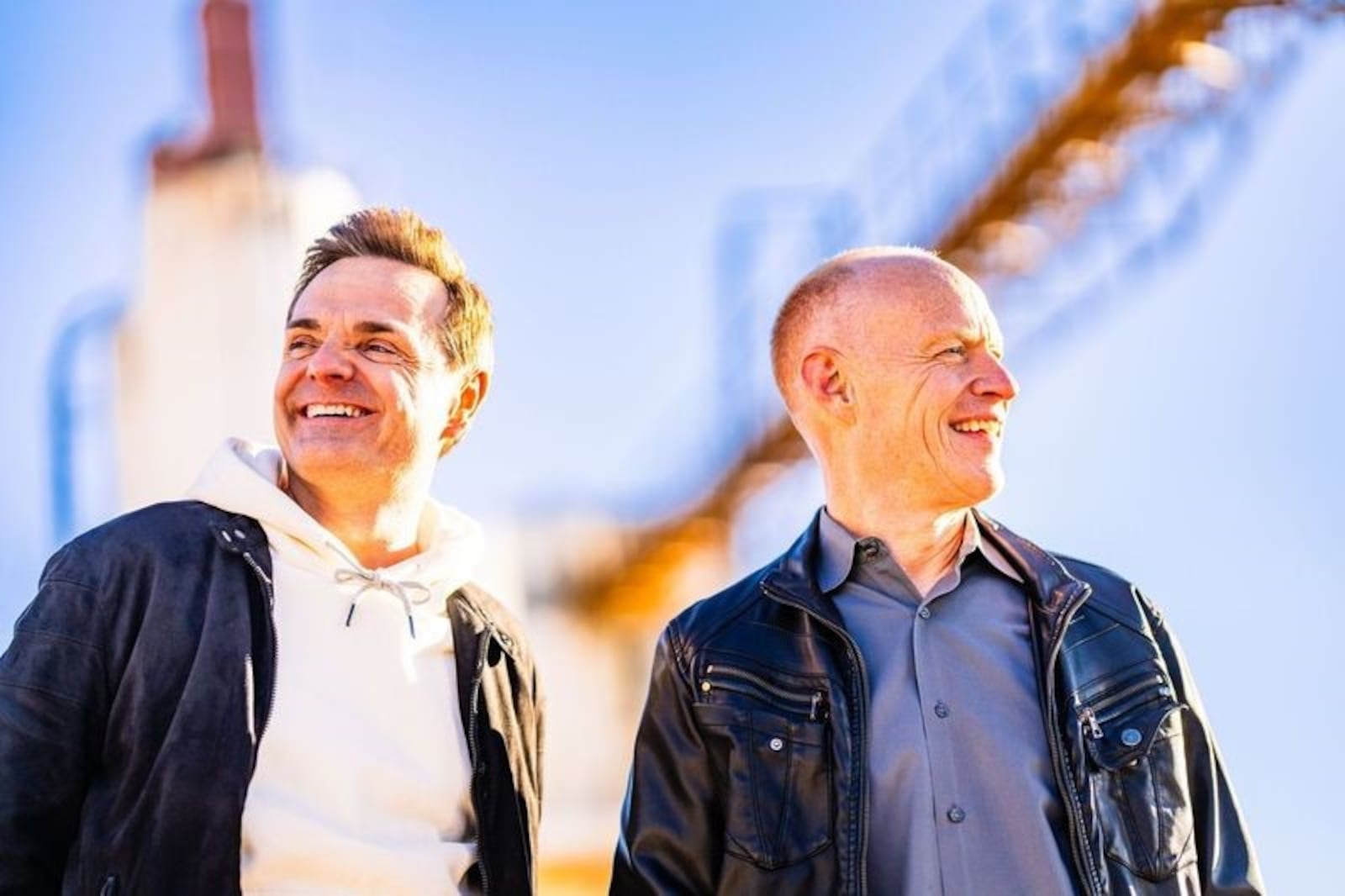 Steven Sharp Nelson (left) and Jon Schmidt are The Piano Guys, performing Nov. 15 at the Schuster Center.