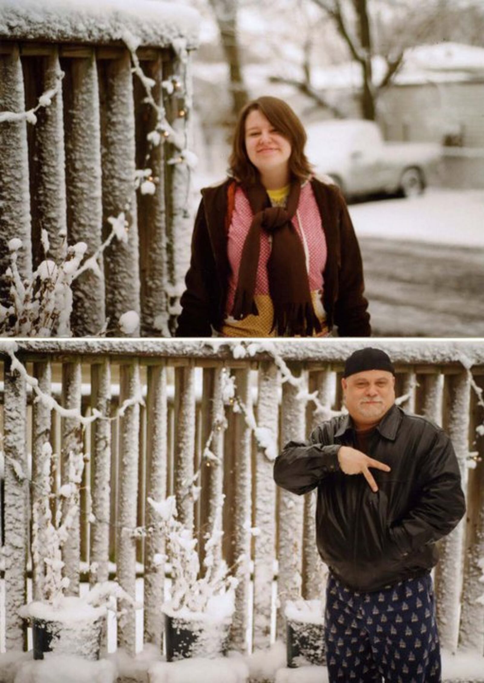 Fairfield's Katelyn Markham and her father, Dave Markham. SUBMITTED