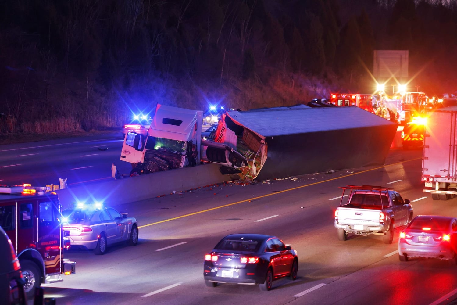 I-75 crash around state Route 122