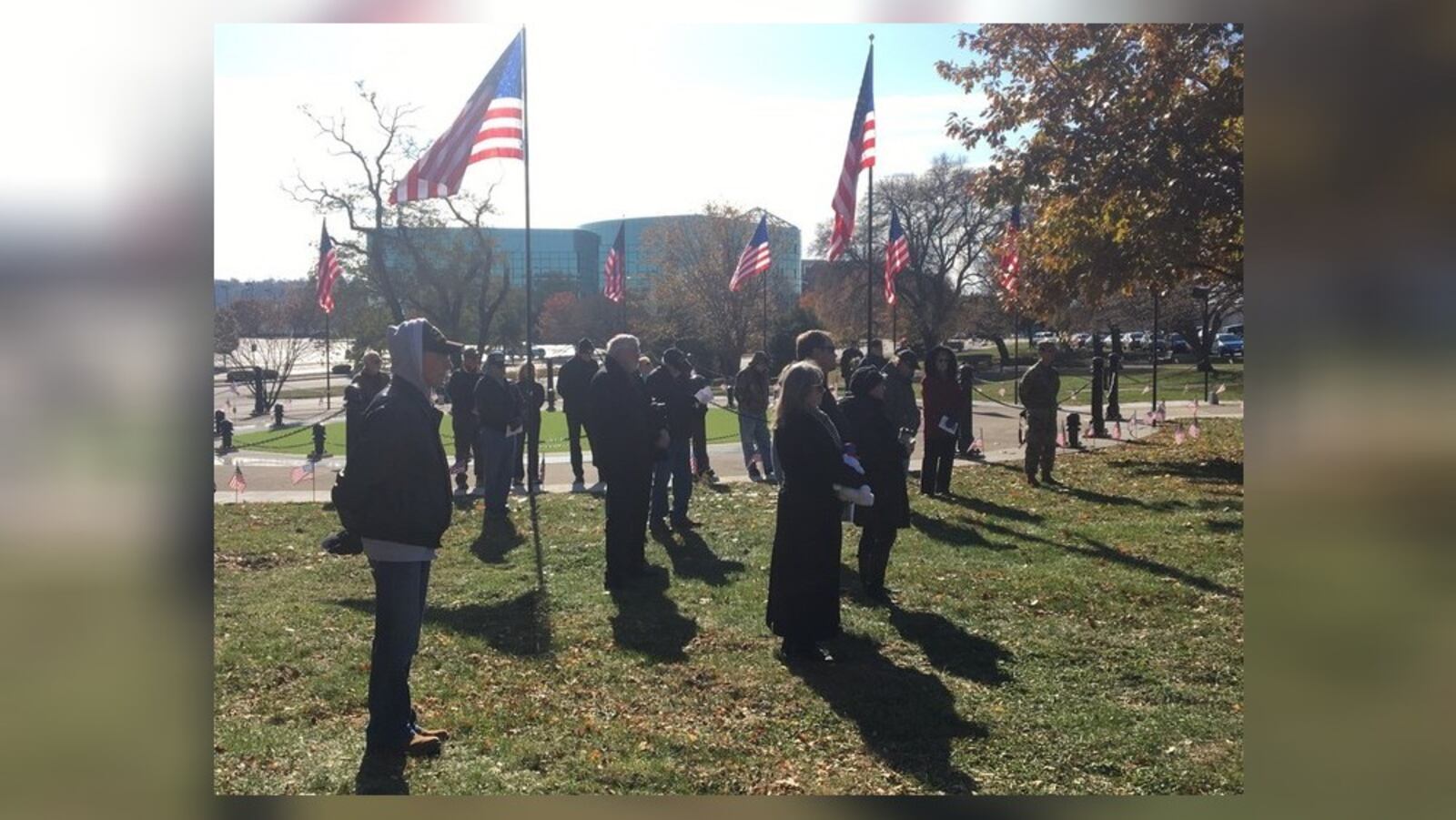 Ceremony held at the Vietnam Veterans Memorial Park in Dayton