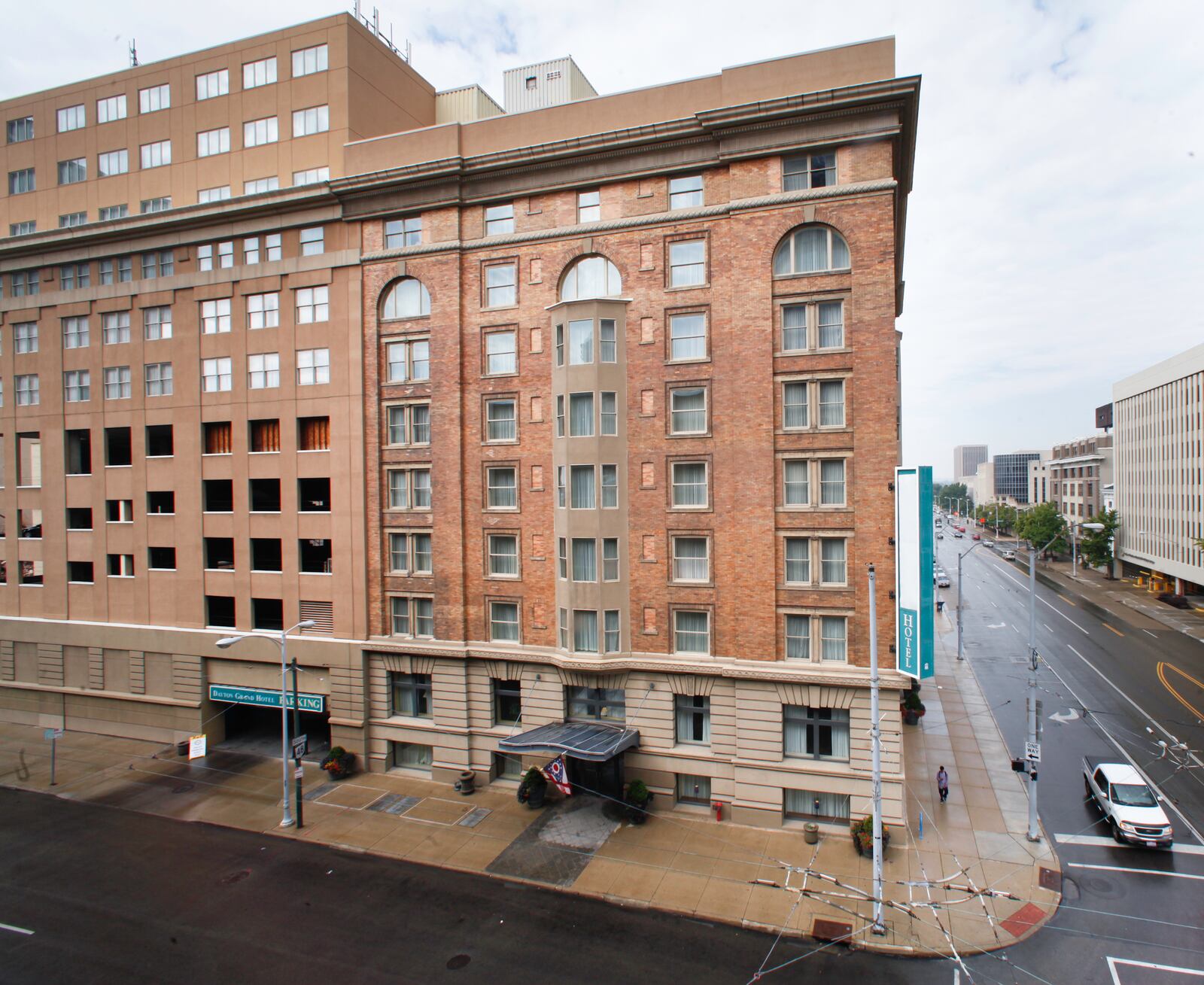 The Dayton Grand Hotel on South Ludlow Street. CHRIS STEWART / STAFF