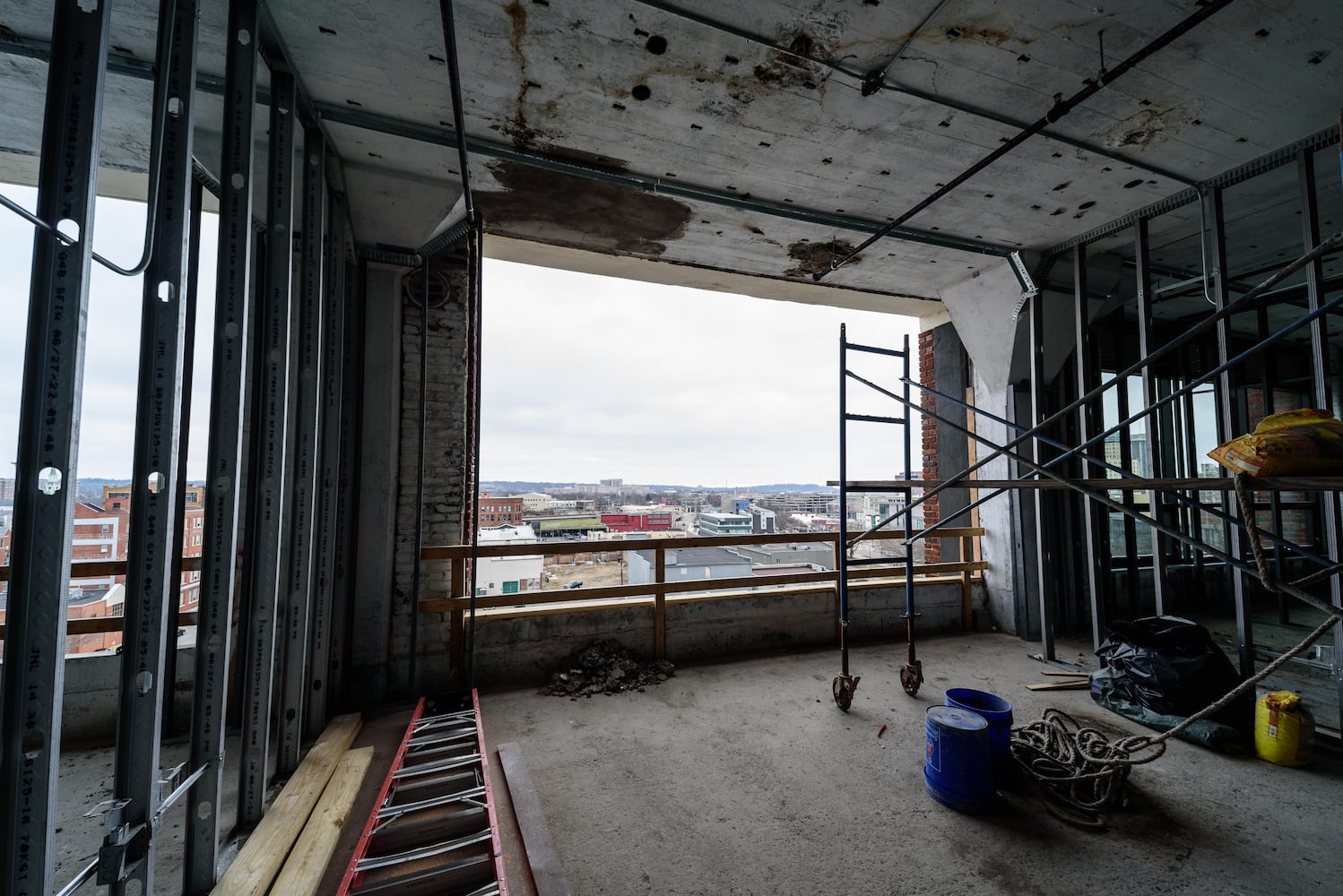 PHOTOS: Construction progress at The Delco in downtown Dayton