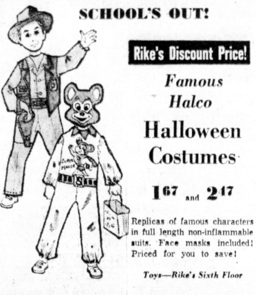 Halloween costume history