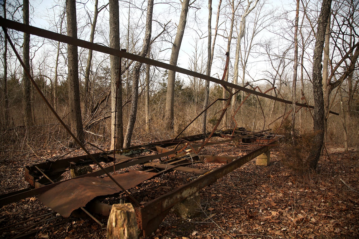 PHOTOS: Long-abandoned amusement park lives on in Possum Creek MetroPark